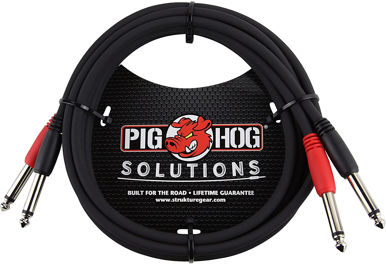 6-foot 1/4-in-1/4-in Dual Cable