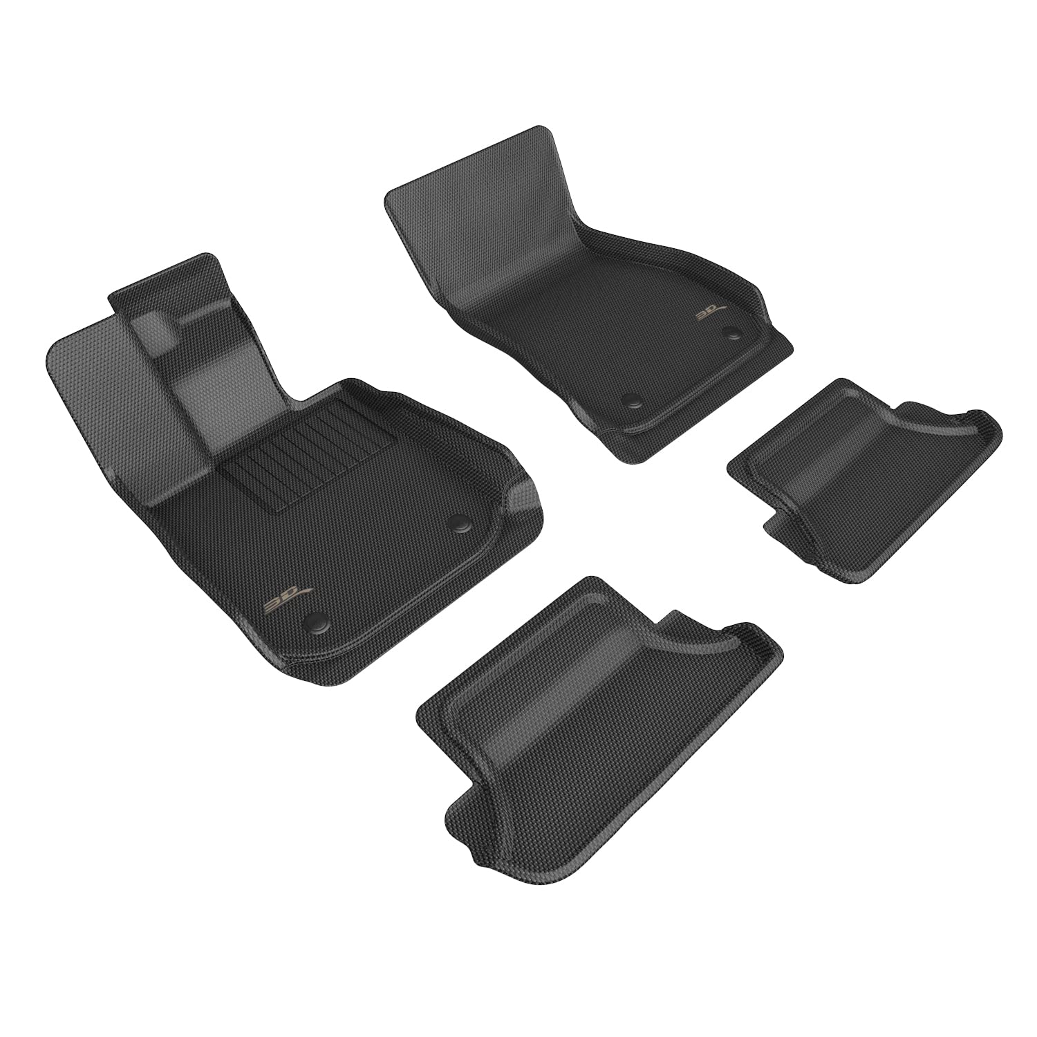 3D MAXpider Compatible with BMW 8 SERIES COUPE RWD (G15) 2020-2026 KAGU BLACK R1 R2