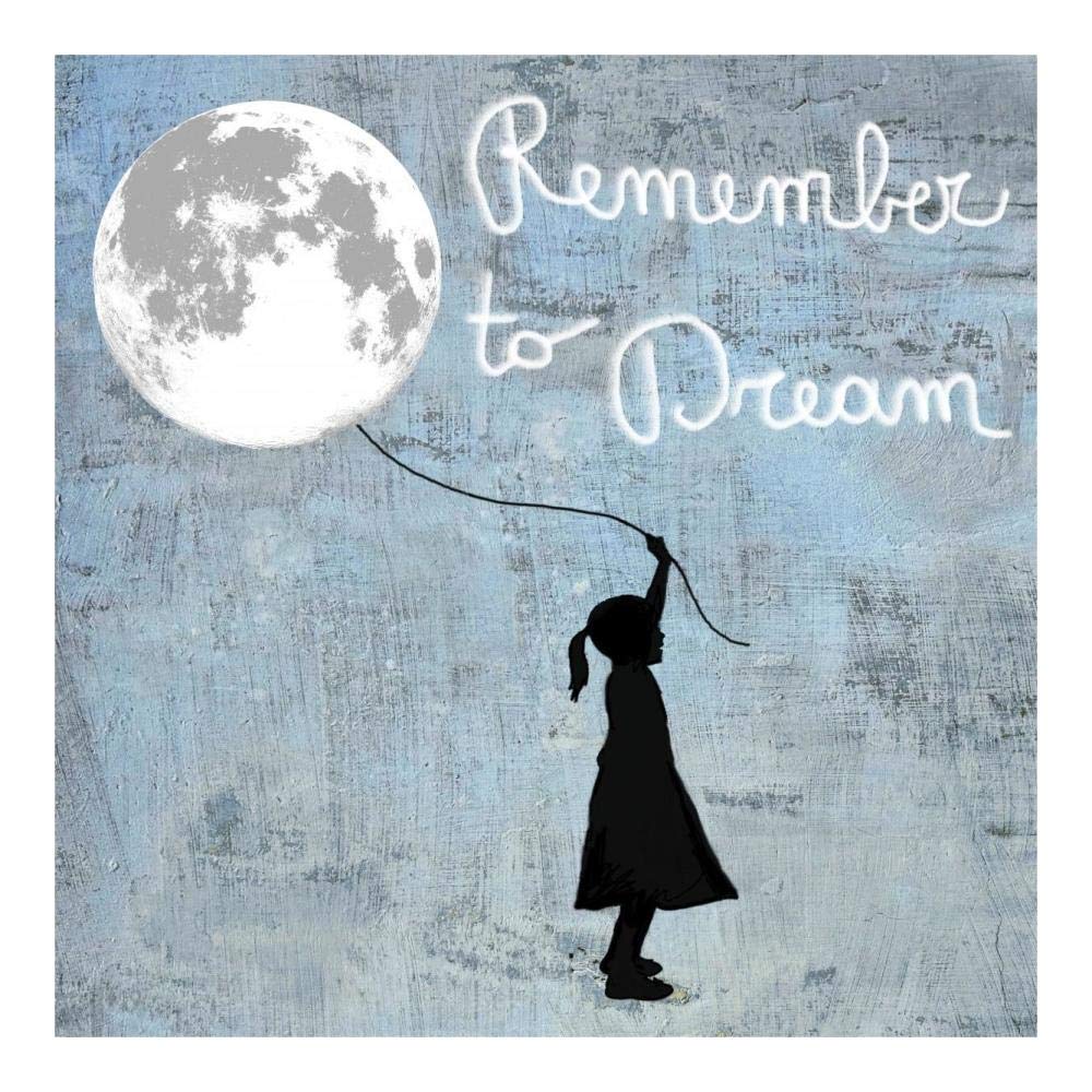 Remember to Dream-Paper Art-20x20”
