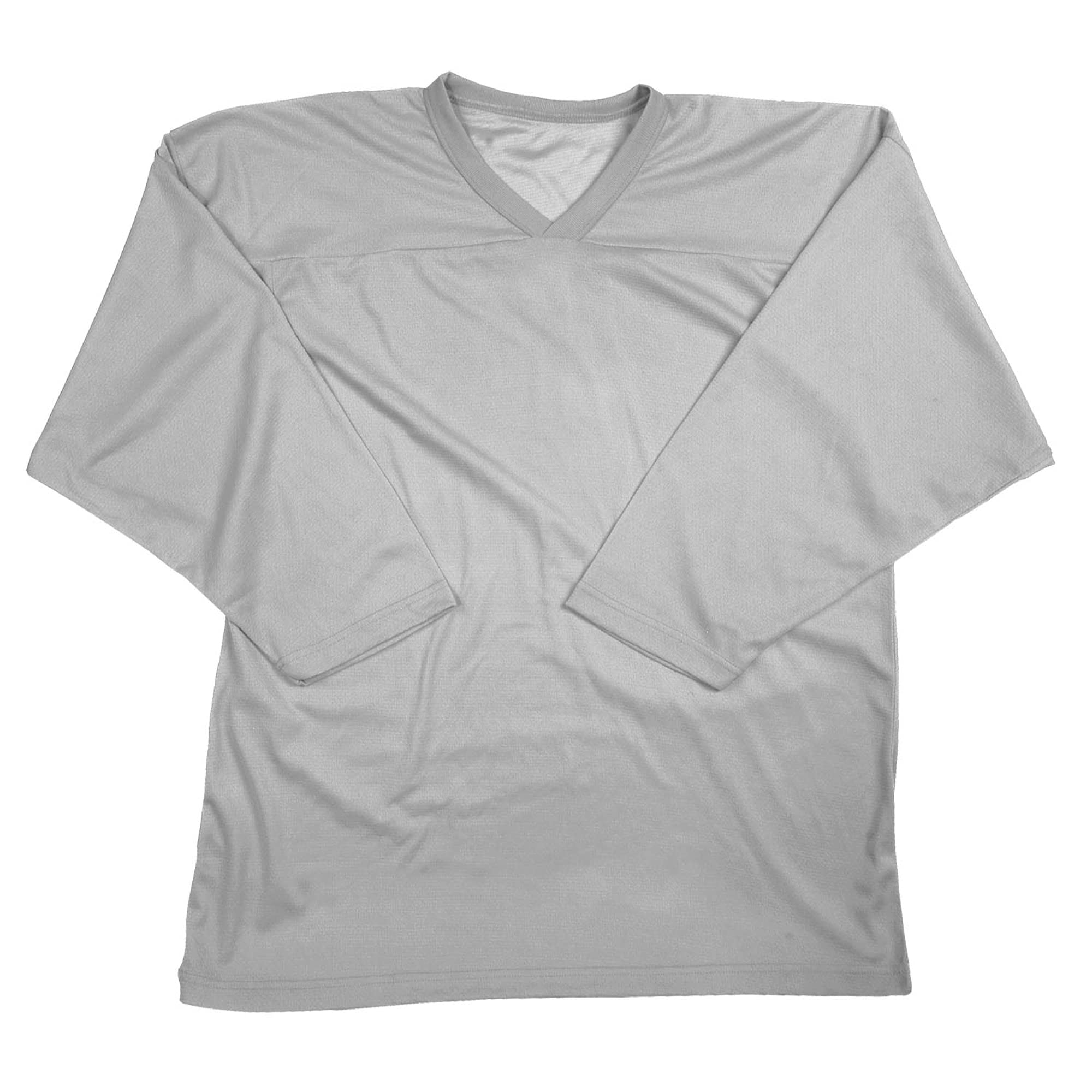 HOCKEY JERSEY-ADULT-M-GREY