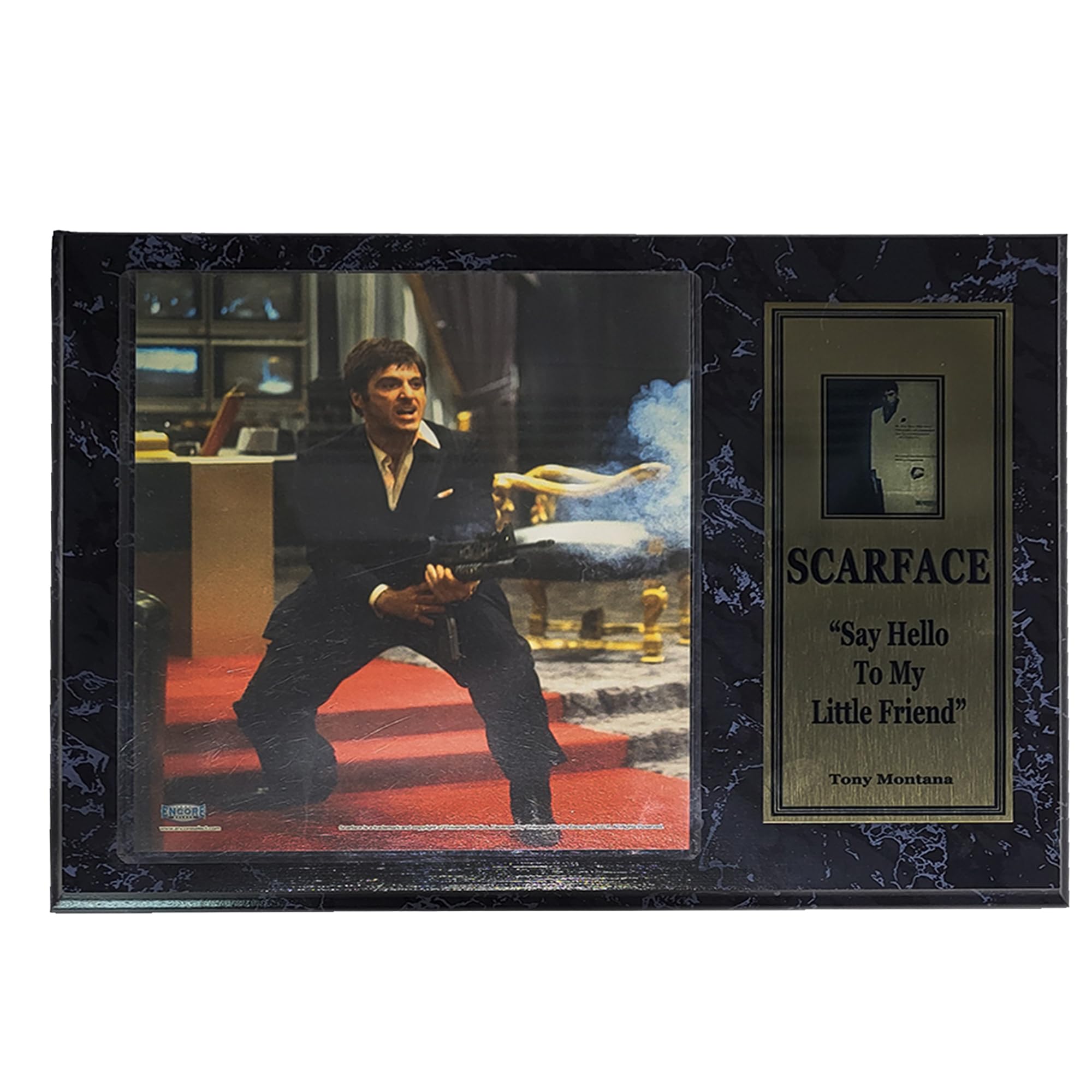 12x15 Stat Plaque - Scarface Tony Montana