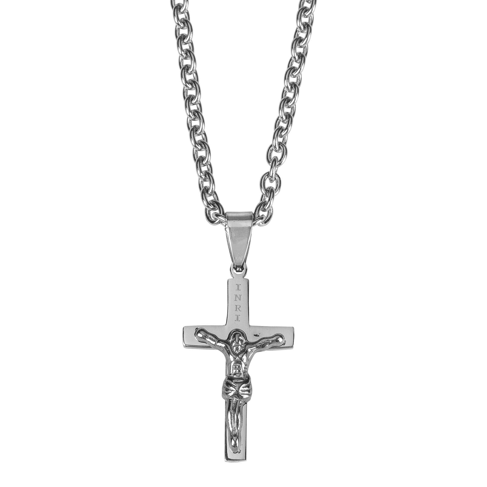 Nk Crucifix/Corpus Stainless Steel 24C