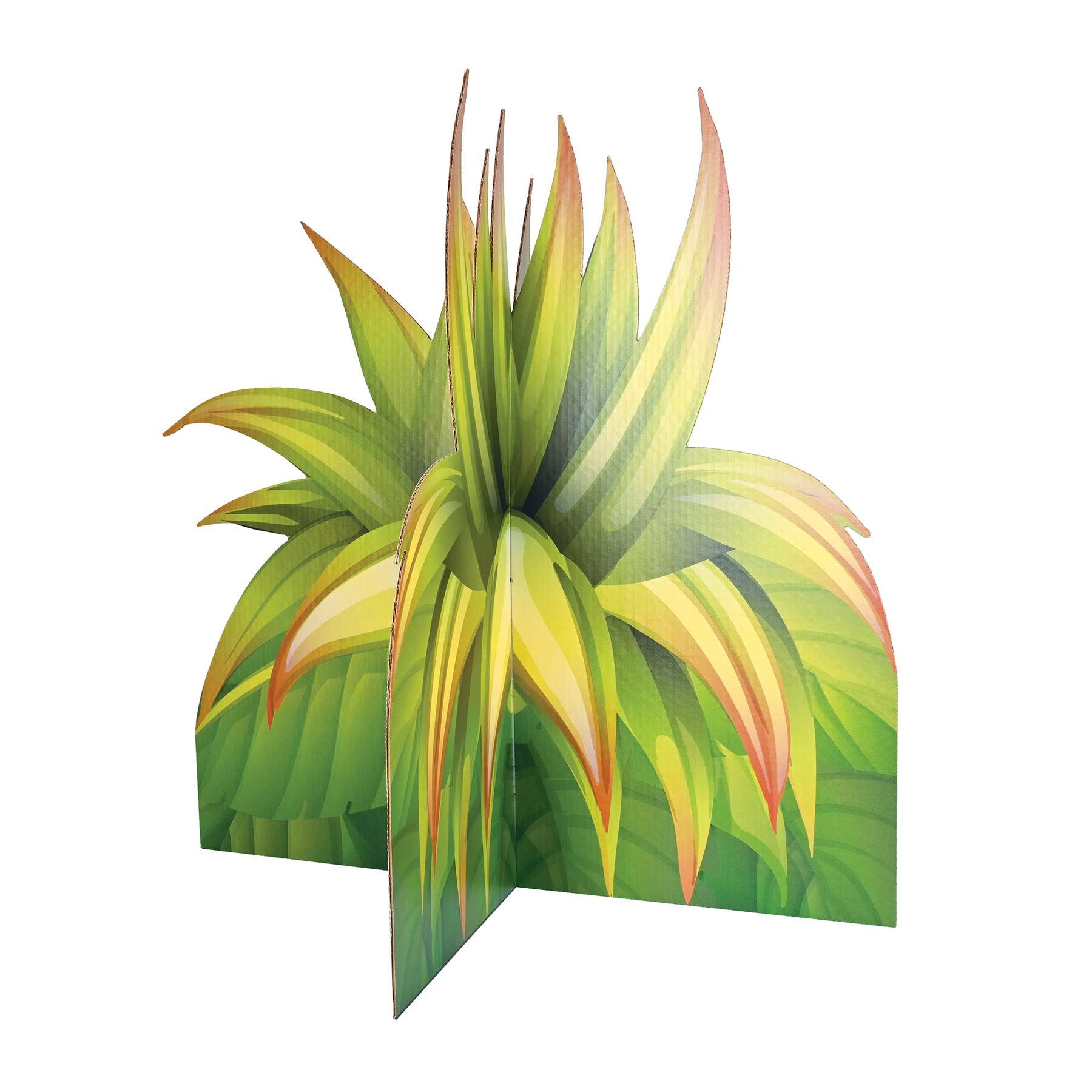 Casafoyer 3D Tropical Grass Photo Prop for Luau & Jungle Parties ( Pack of 2 )