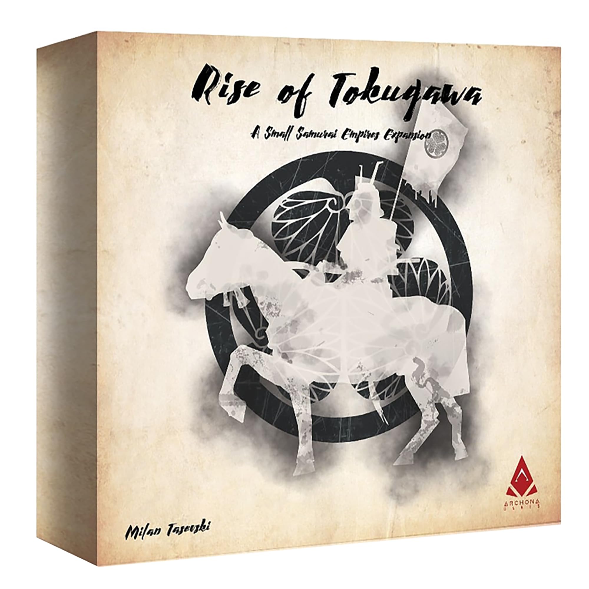 Archona Games: Small Samurai Empires: Rise of Tokugawa - Expansion Board Game, Area Control Game in Feudal Japan, Ages 13+, 1-5 Players, White