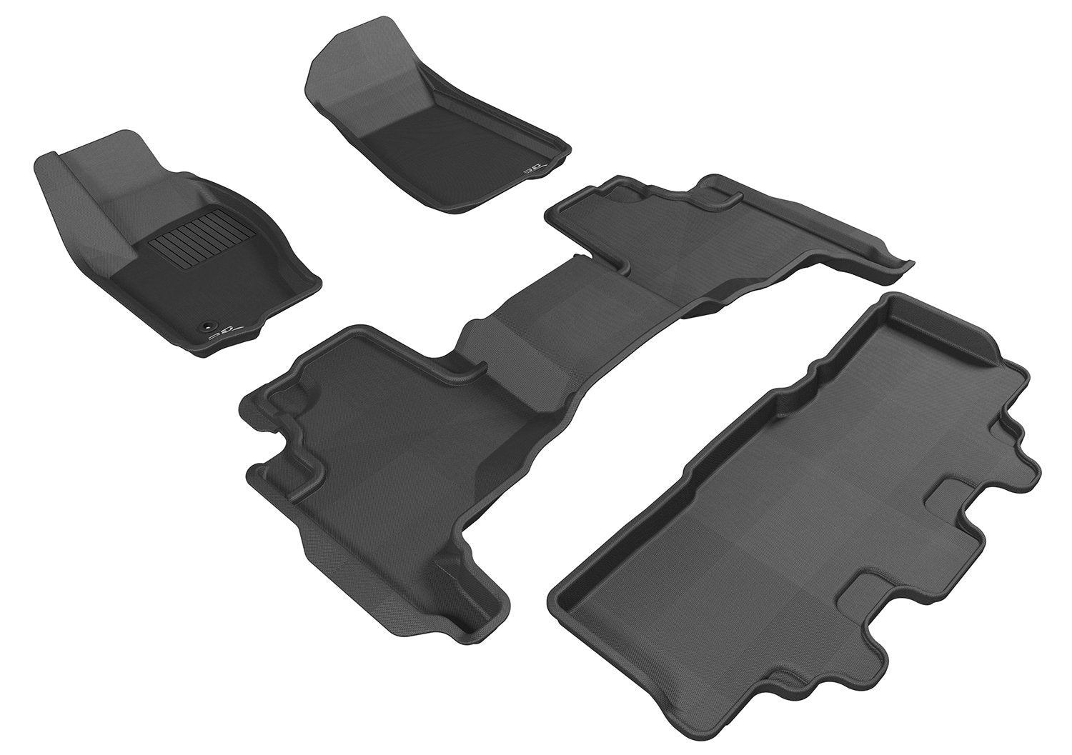 3D MAXpider JEEP COMMANDER 2006-2010 KAGU BLACK R1 R2 R3