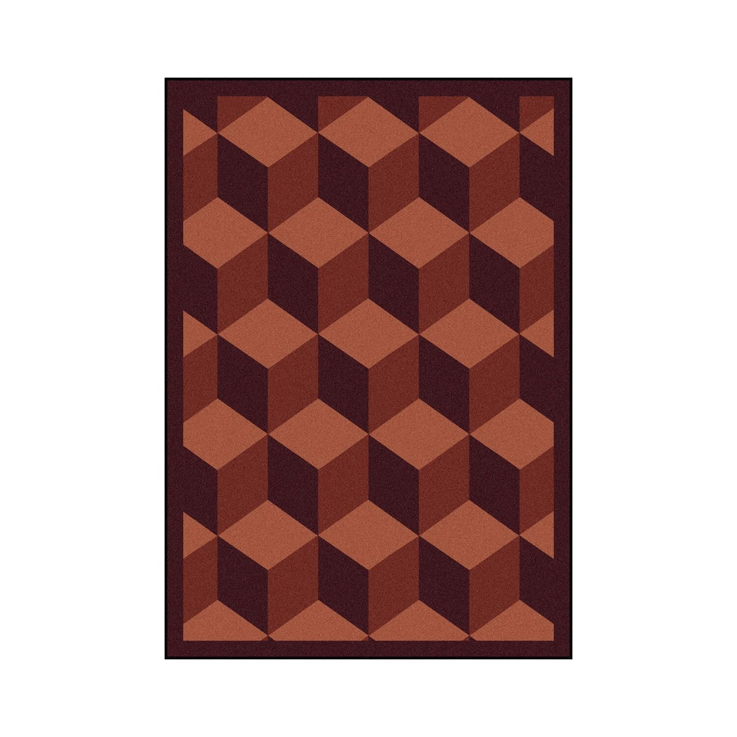 Highrise 78 x 109??area rug in color Burgundy