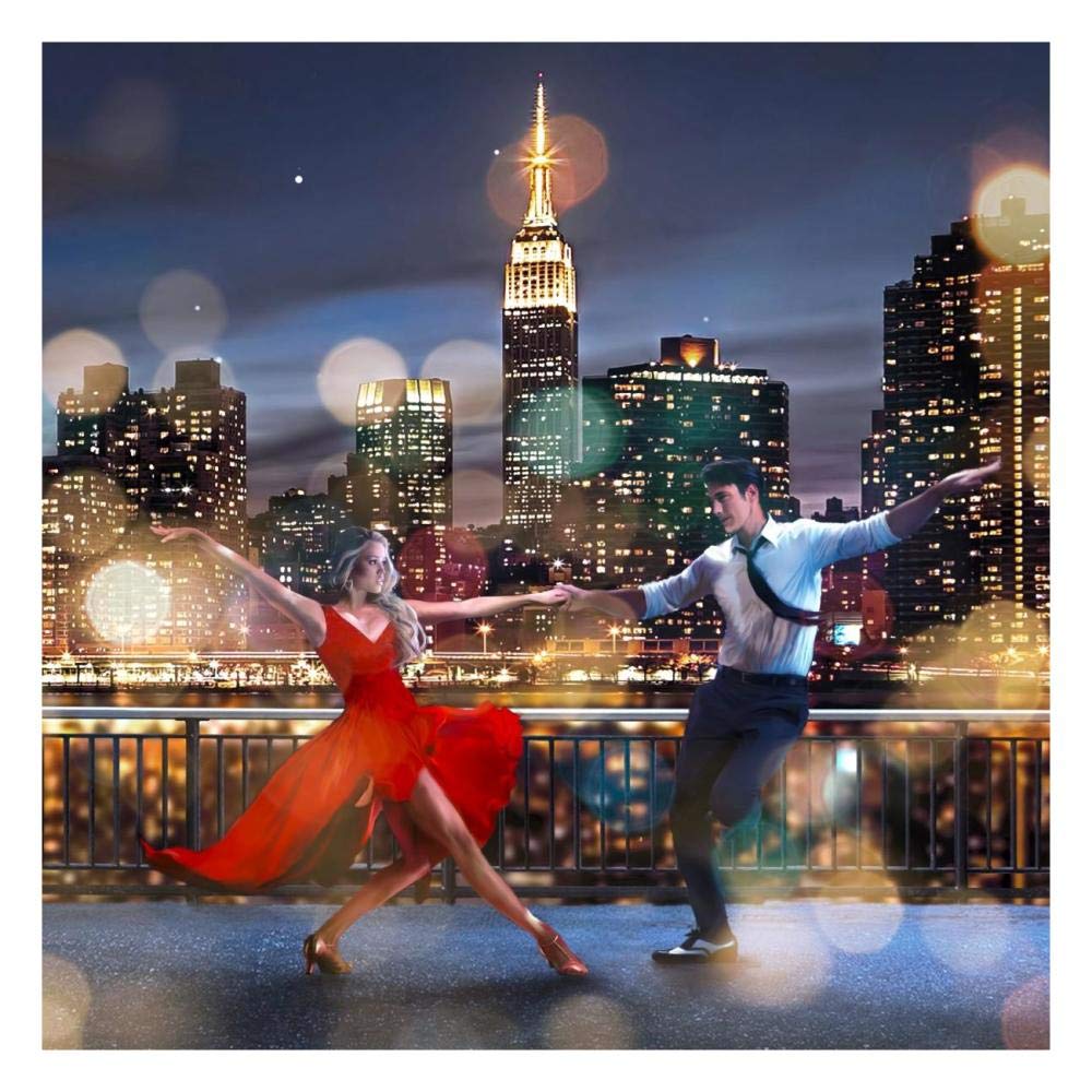 Dancin in the Moonlight (detail)-Paper Art-26x26”