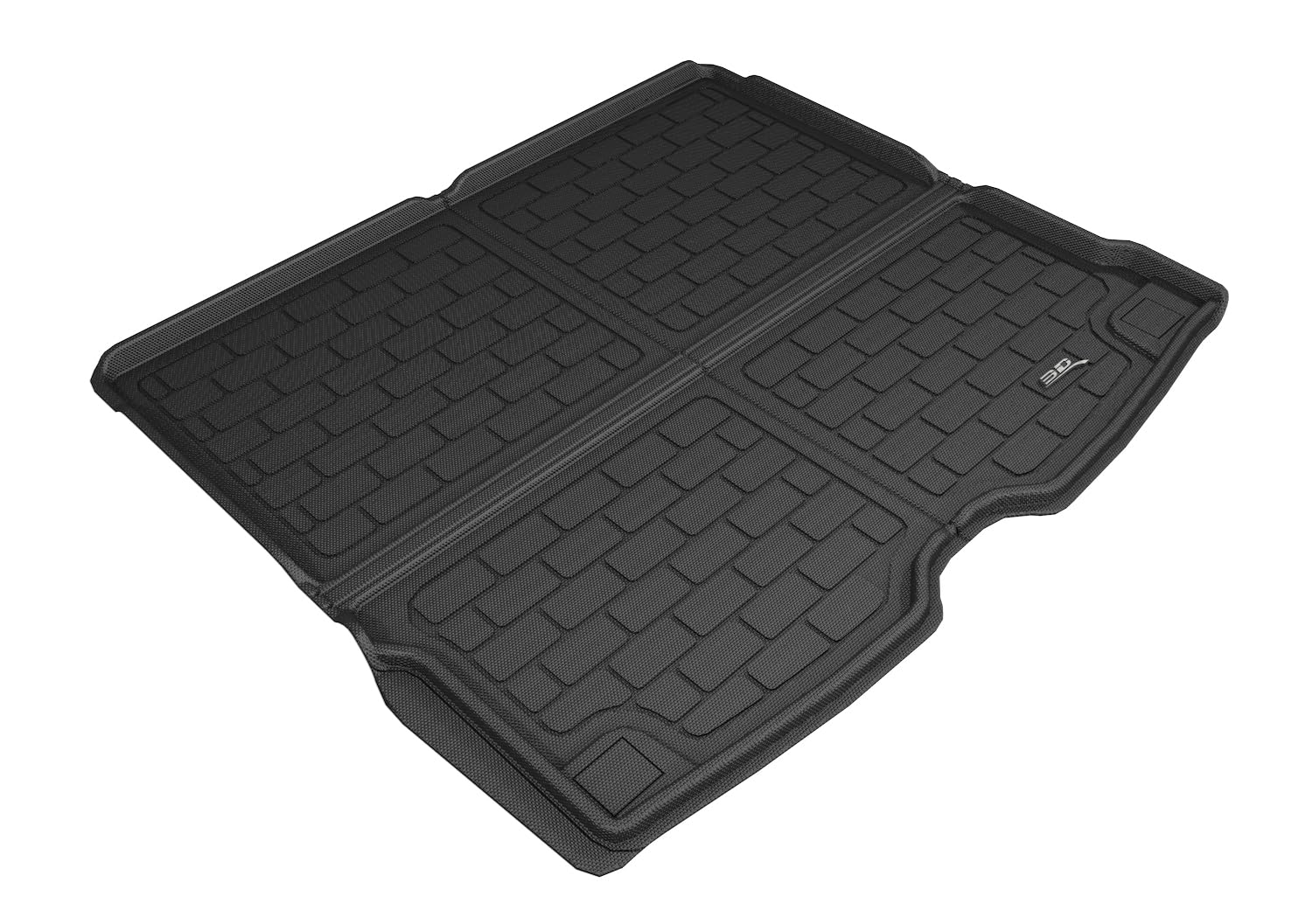 3D MAXpider VOLVO XC60 2018-2022 KAGU BLACK CROSS FOLD CARGO LINER