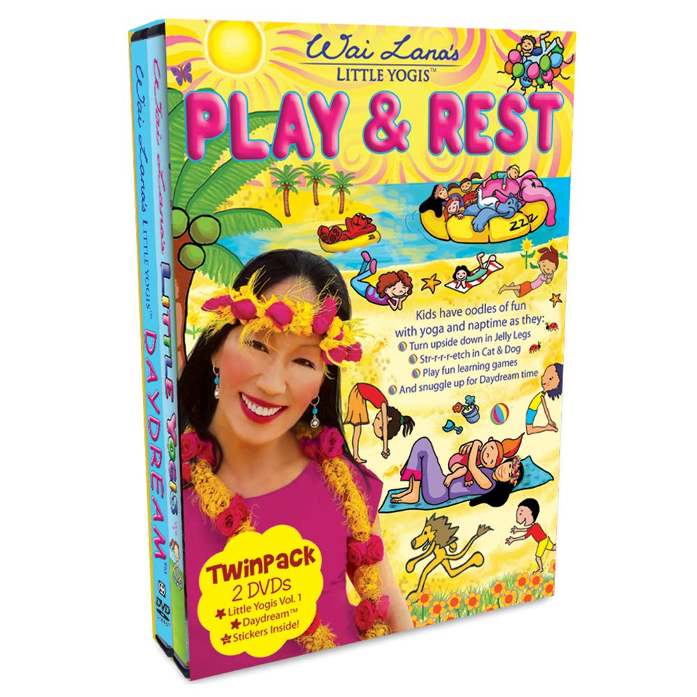 Little Yogis Play & Rest DVD Twin Pack