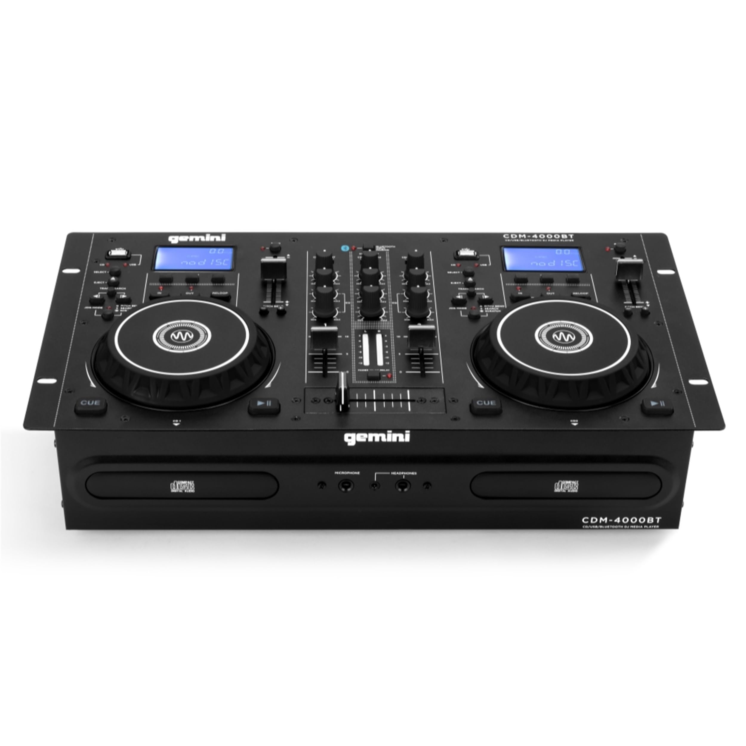 GEMINI 2CHANNEL CD/MIXER COMBO,BT INPUT