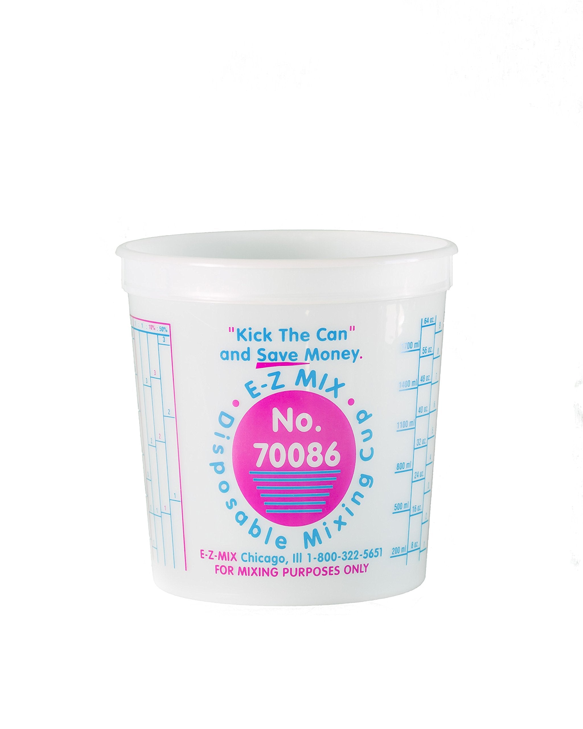 *25/CS* 2.5 QUART CUPS