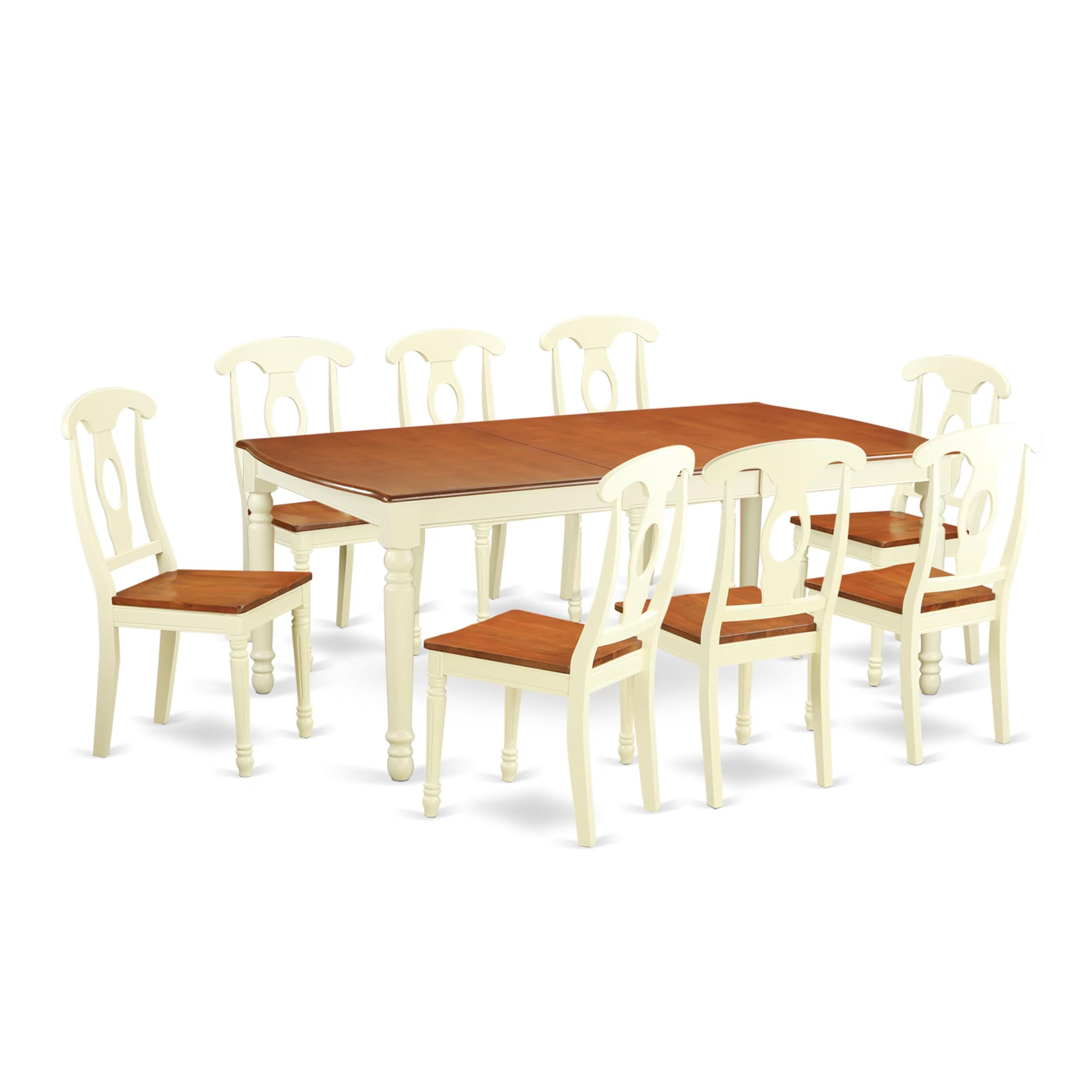 9  Pc  Dining  room  set  -Table  and  8  Dining  Chairs