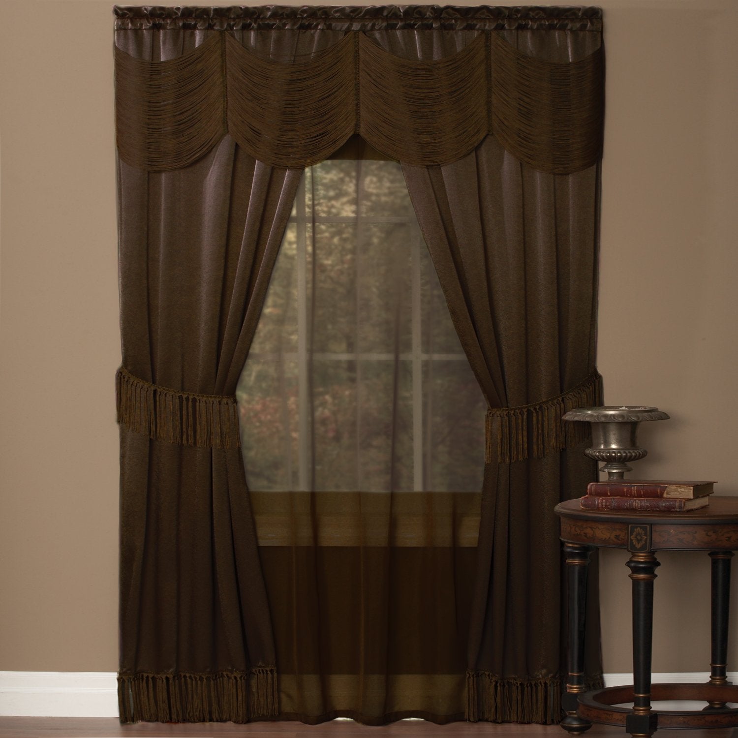 Halley 6 Piece Set - 56x84 - Chocolate