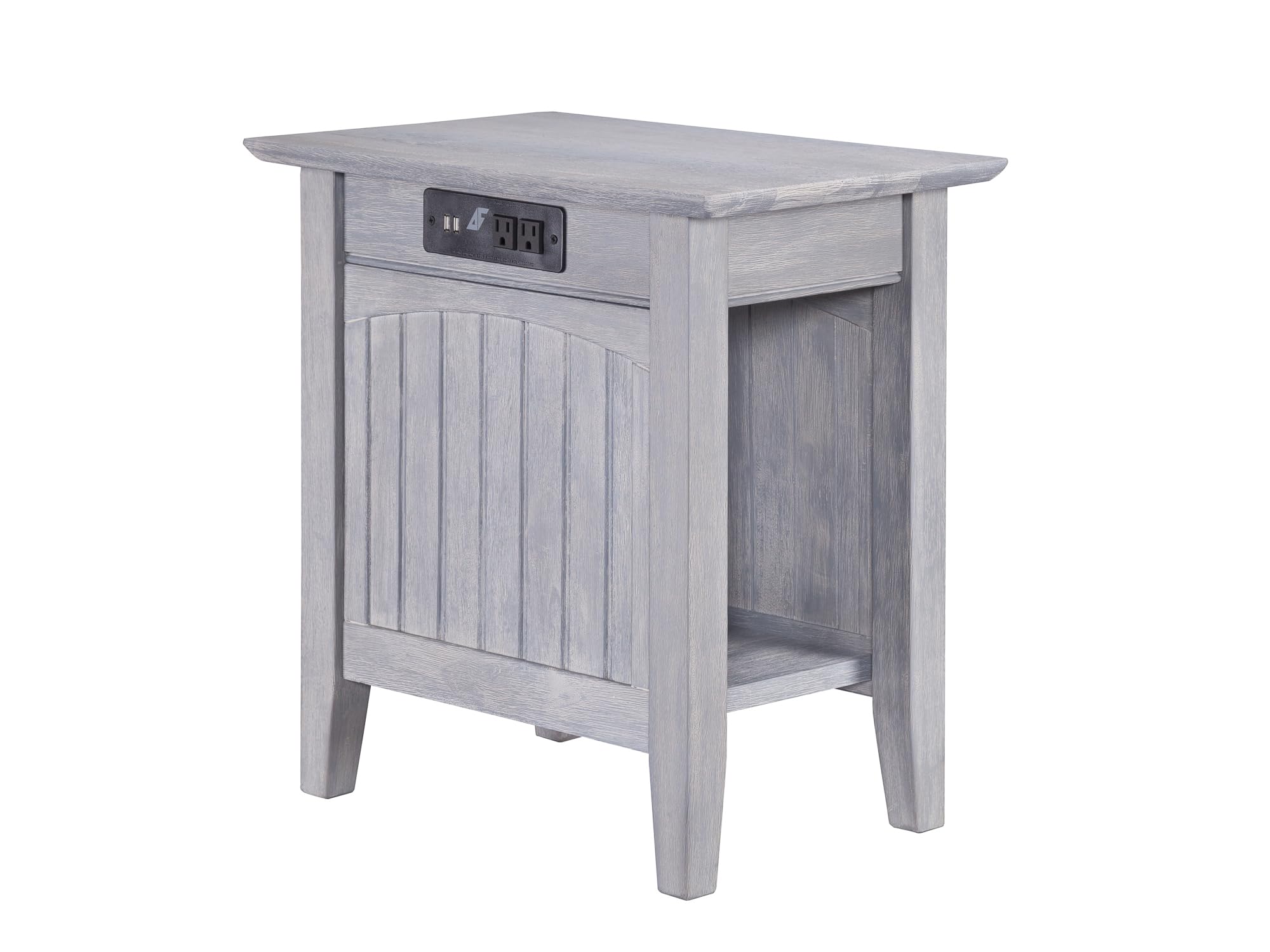 Nantucket Chair Side Table w/Charger DW