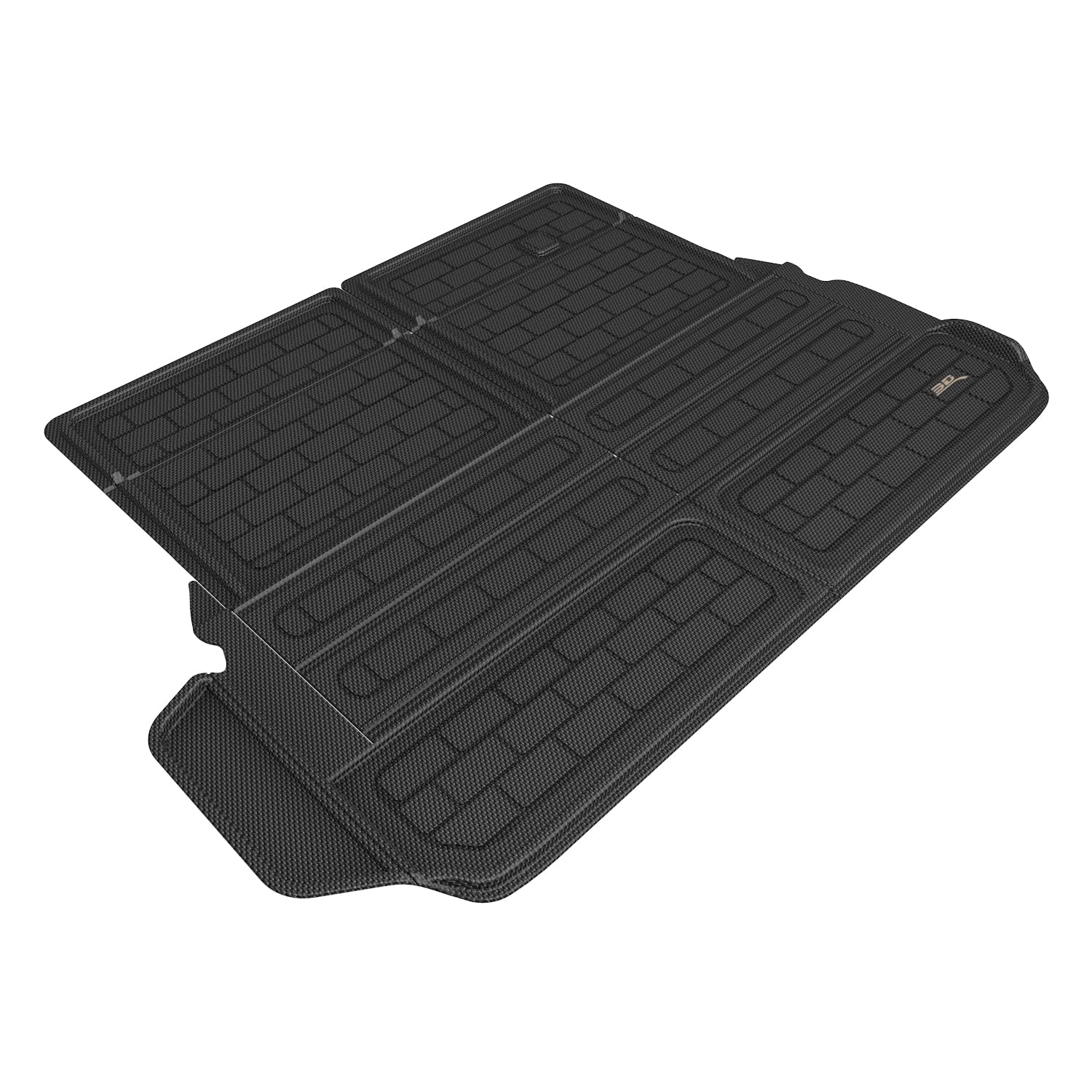 3D MAXpider Compatible with LEXUS GX 6-SEAT 2024-2025 KAGU BLACK FOLDABLE CARGO LINER