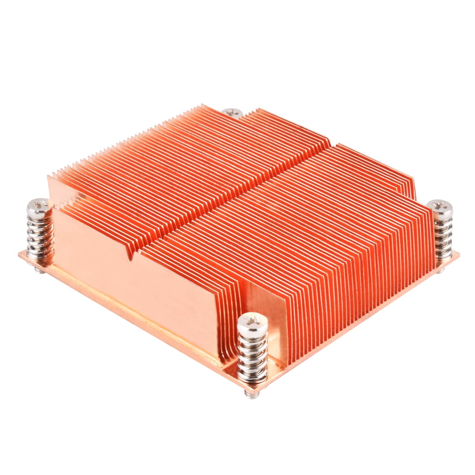1U CPU cooler/Copper fin/Spring screw/support LGA2011
