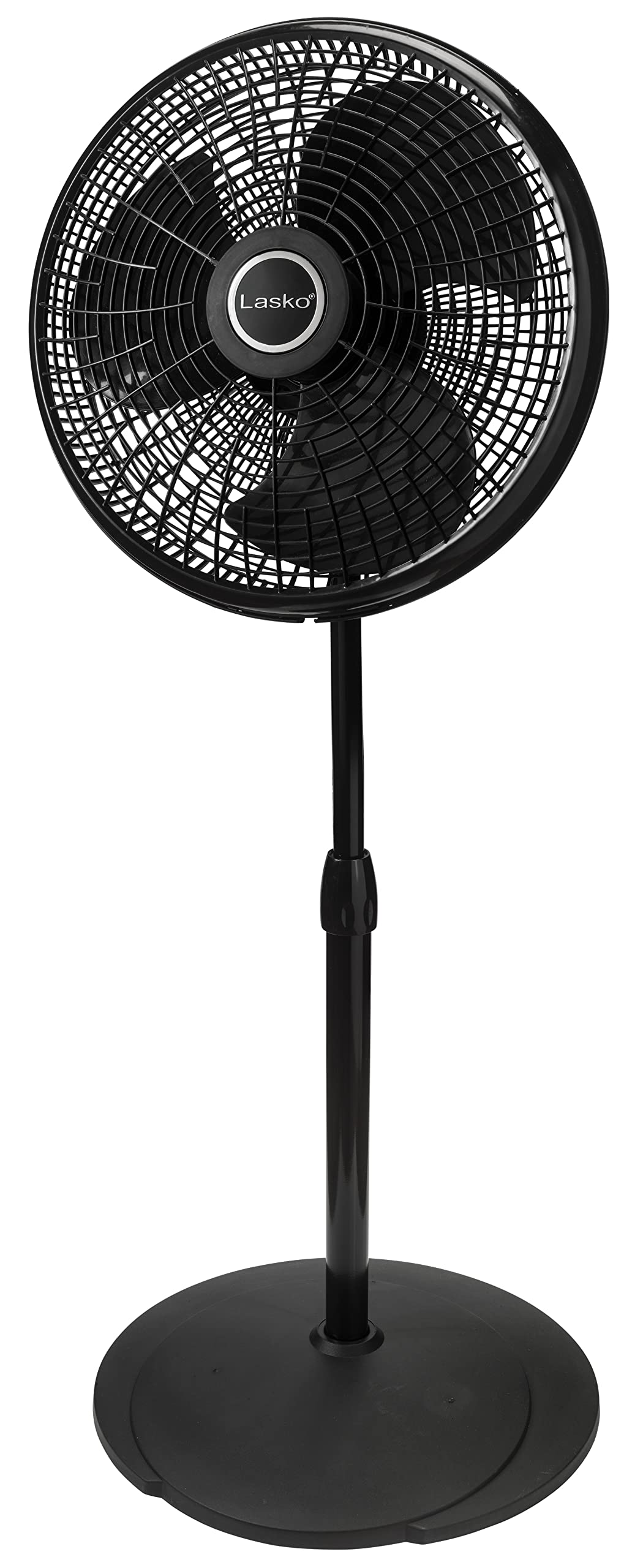 16 Pedestal Fan Black