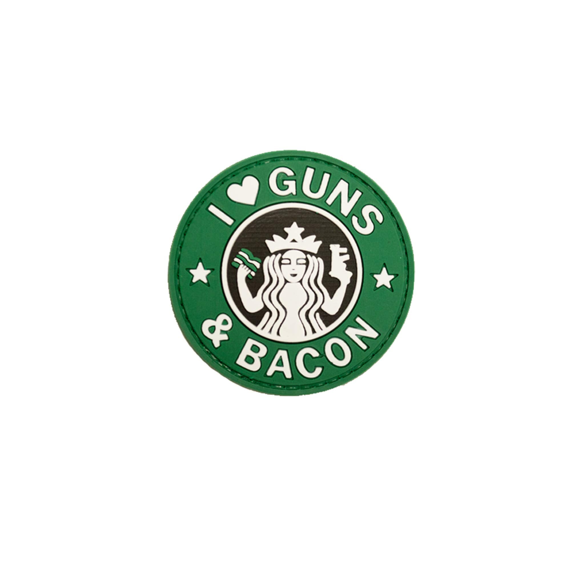 I LOVE GUNS & BACON - GREEN