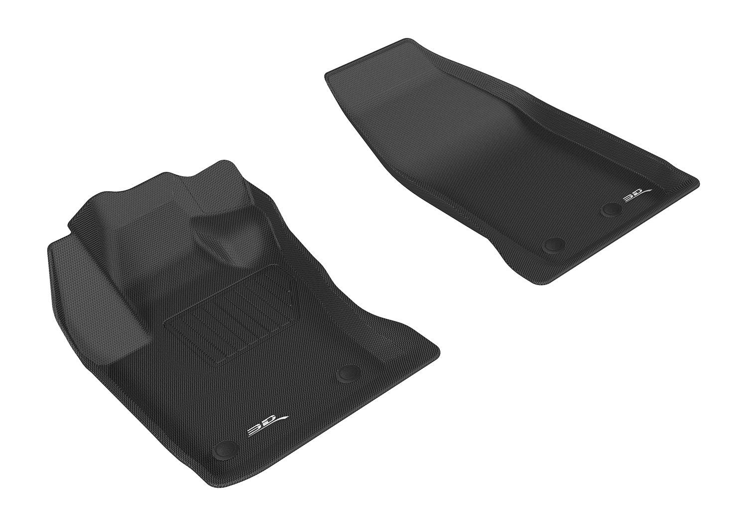 3D MAXpider FIAT 500X 2015-2019 KAGU BLACK R1