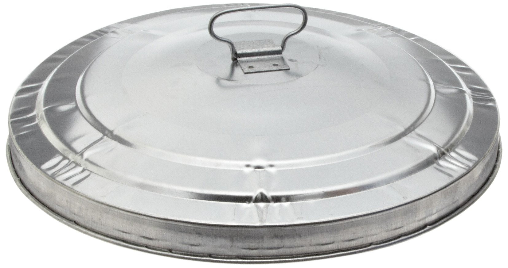 Witt Industries WCD24L Galvanized Steel Light Duty Waste Lid, Round, 20 Inch