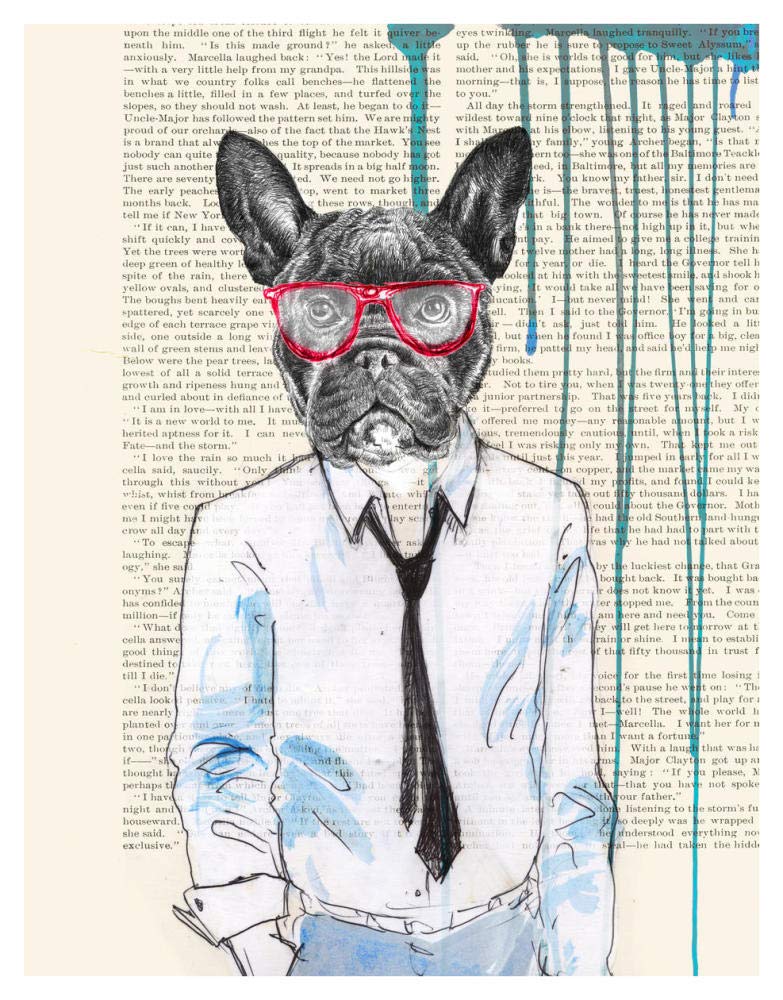 Gentleman-Paper Art-32x42”