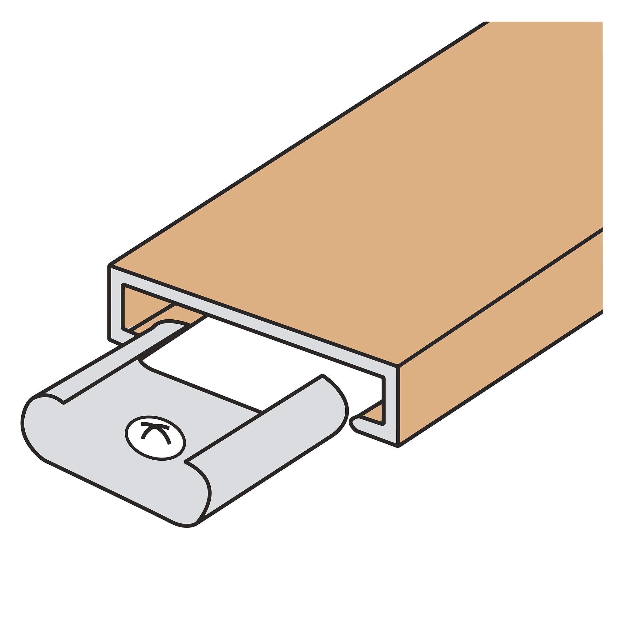 Trim Kit - for Up to 3 Columns of Brass Mailboxes - Tan