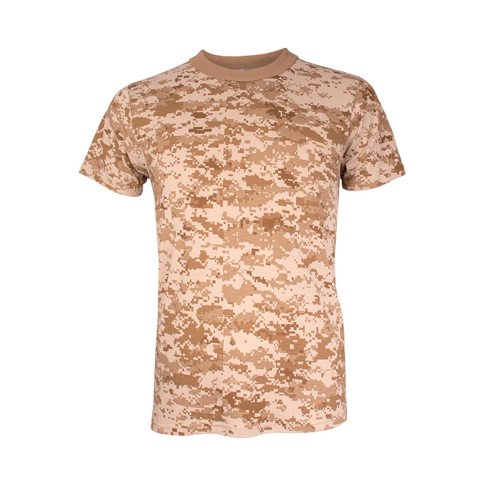 Mens Short Sleeve T-Shirt Digital Desert Camo 3XL