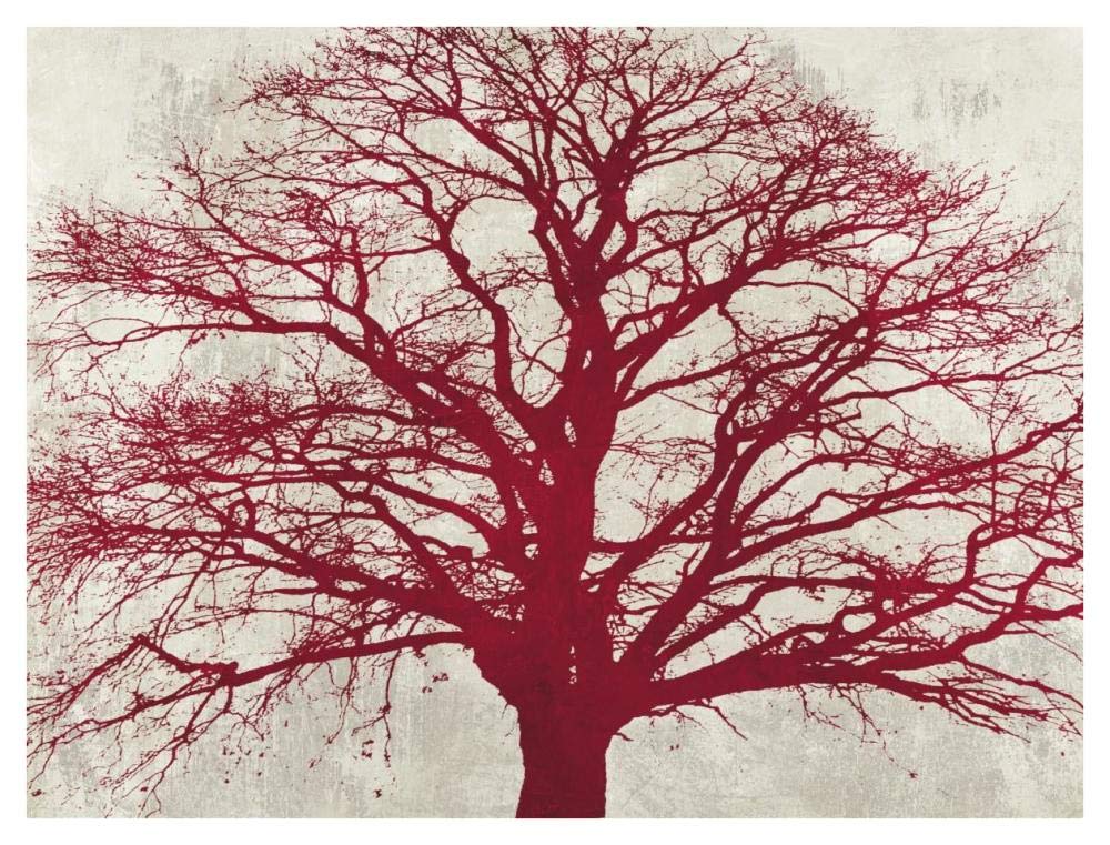 Purple Oak-Paper Art-42x32”