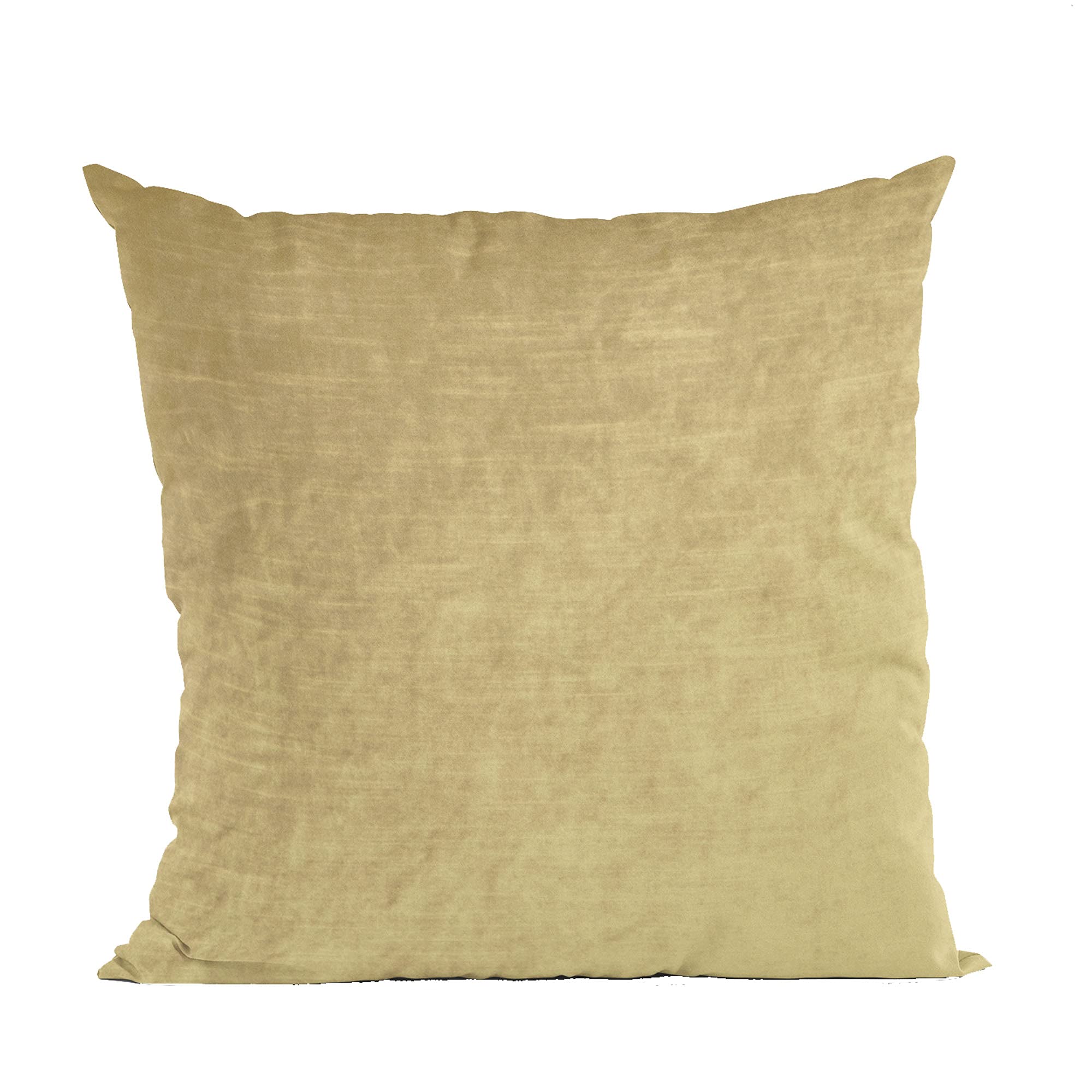 Plutus Oyster Lux Velvet Shiny Velvet Luxury Throw Pillow - Double sided  18 x 18”