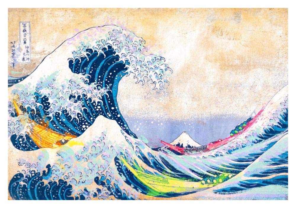 Hokusais Wave 2.0-Paper Art-38x26”