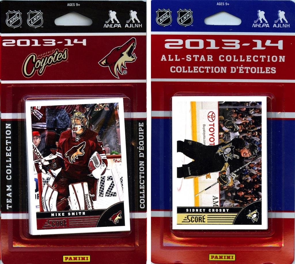 NHL Phoenix Coyotes Licensed 2013-14 Score Team Set and All-Star Set