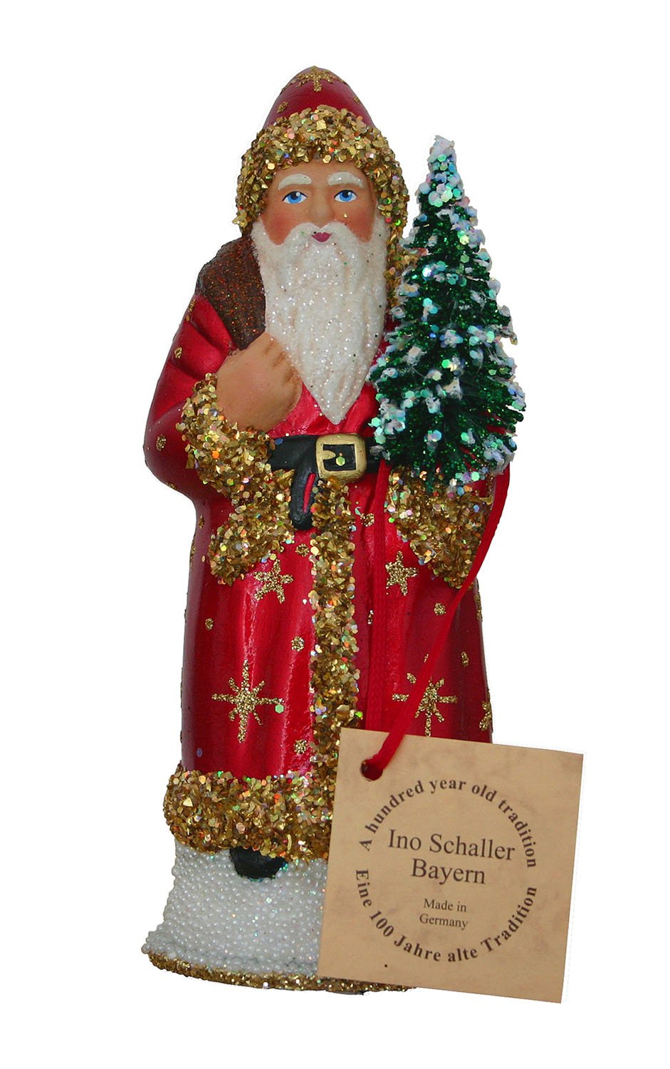 SANTA SHINY RED EACH