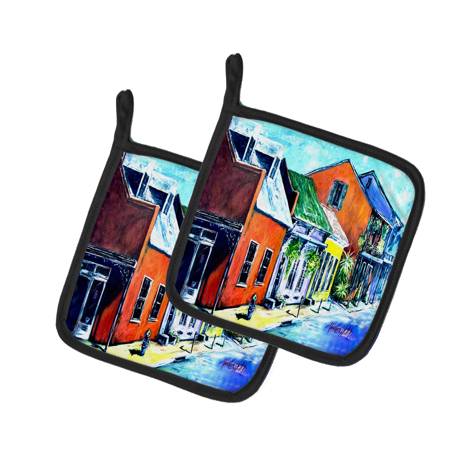 Somewhere Close Pair of Pot Holders