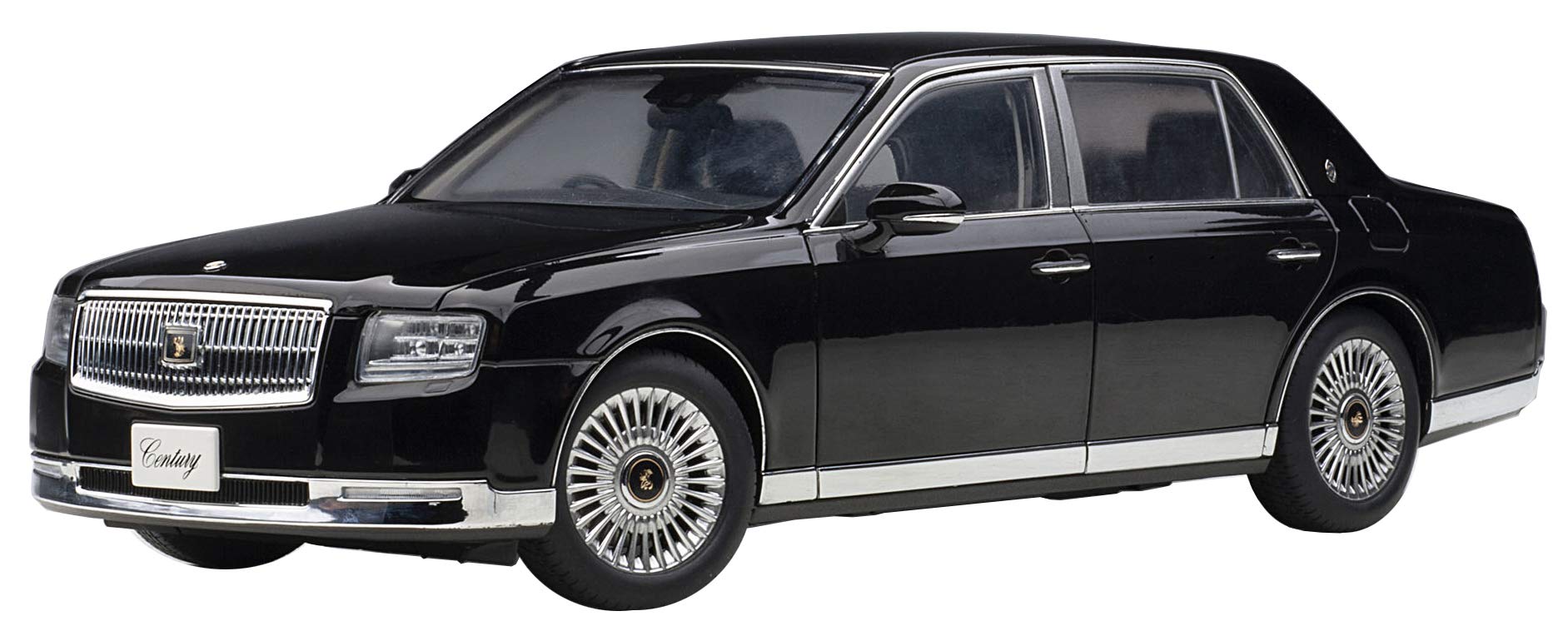 Toyota Century RHD (Right Hand Drive) Black 1/18 Model Car by Autoart