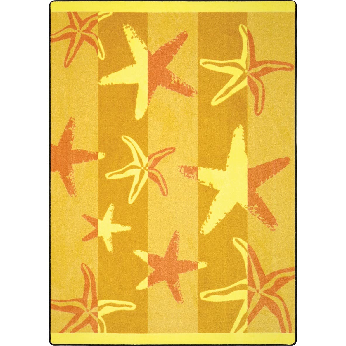 Joy Carpets Summer  Starfish 54 x 78??Indoor Area Rug in Color Multi