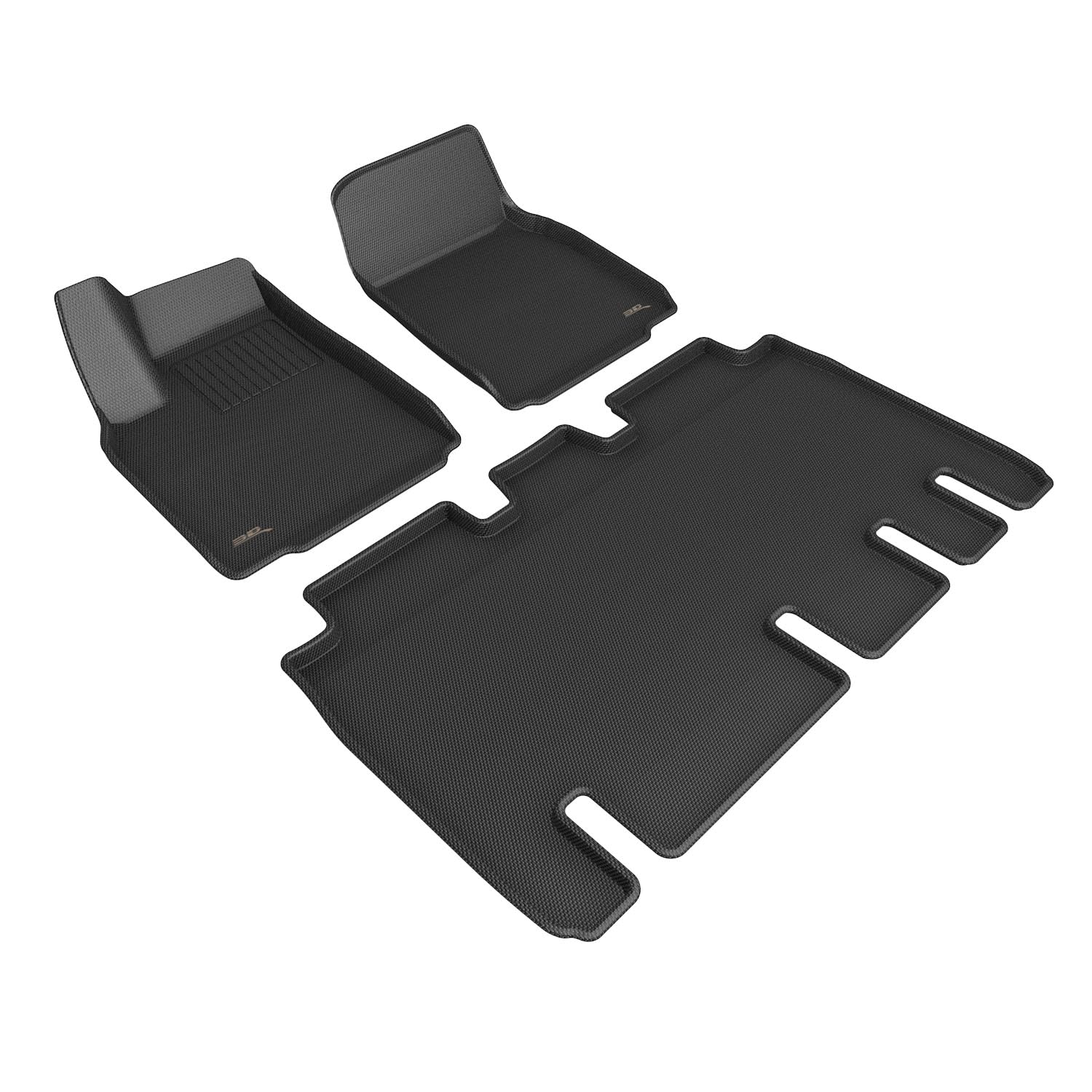 3D MAXpider Compatible with TESLA MODEL X 5-SEAT 2022-2026 KAGU BLACK R1 R2
