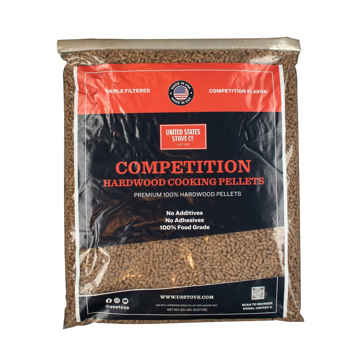 Competitive Cooking Pellets, 20lb Bag