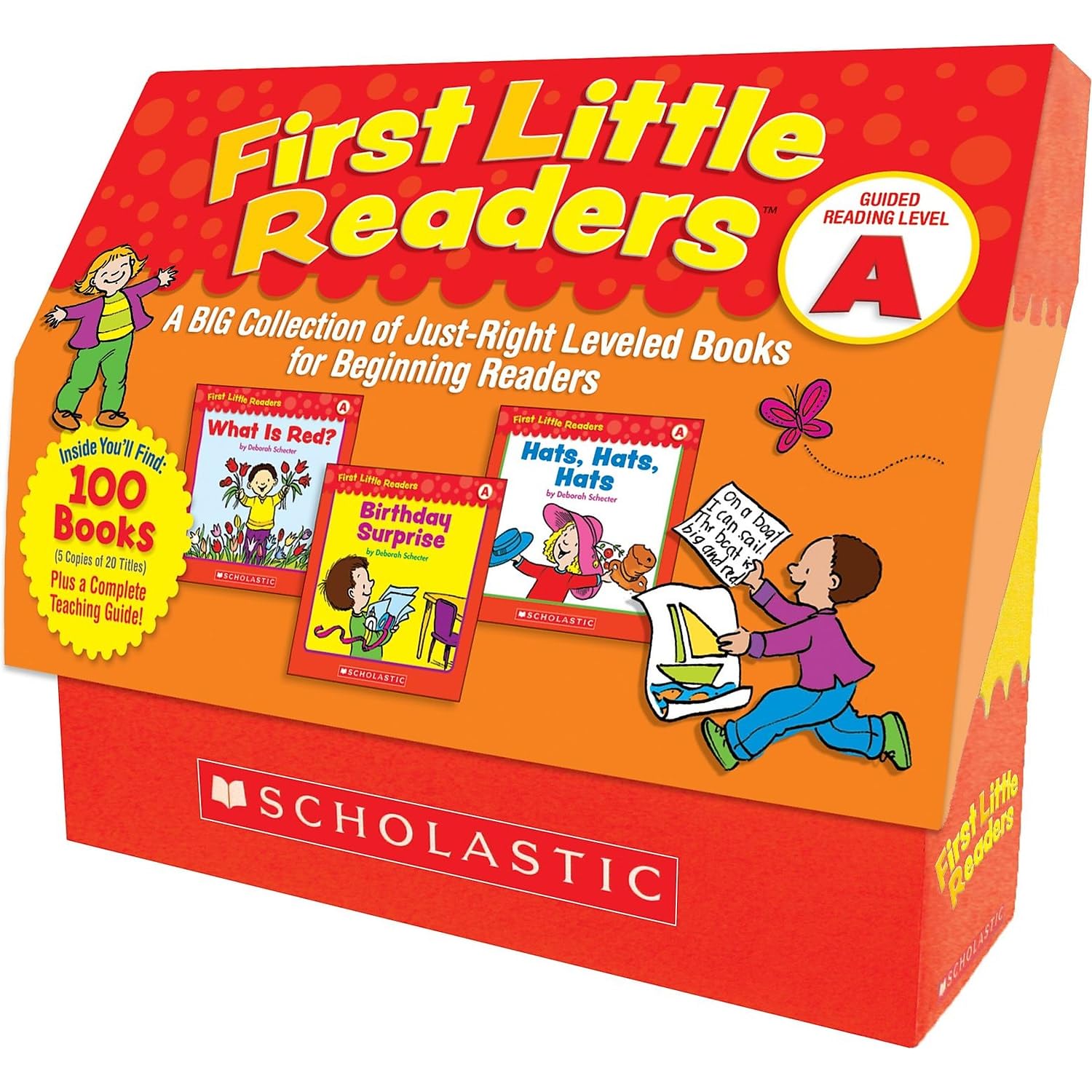 Scholastic Res. Level A 1st Little Readers Book Set Printed Book by Deborah Schecter