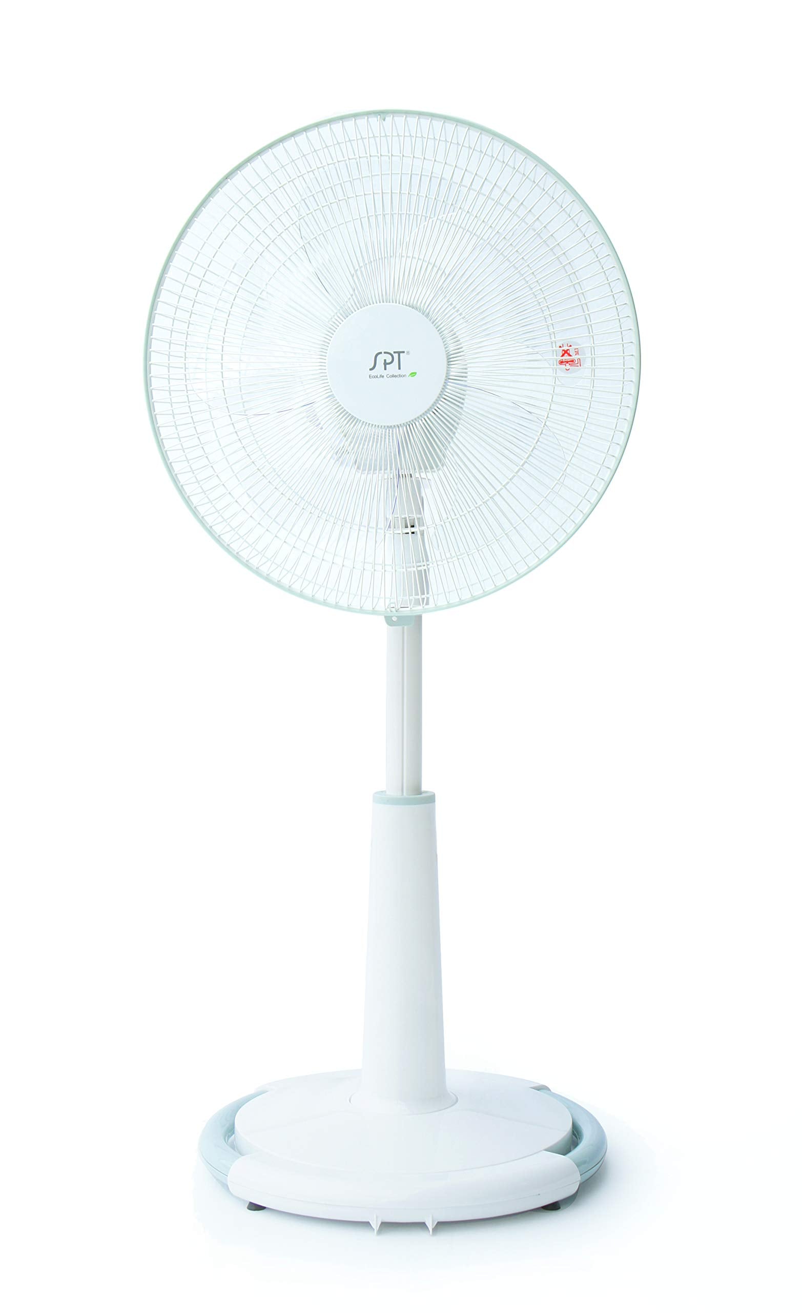 16 Horizontal 8 Oscillating Standing Fan