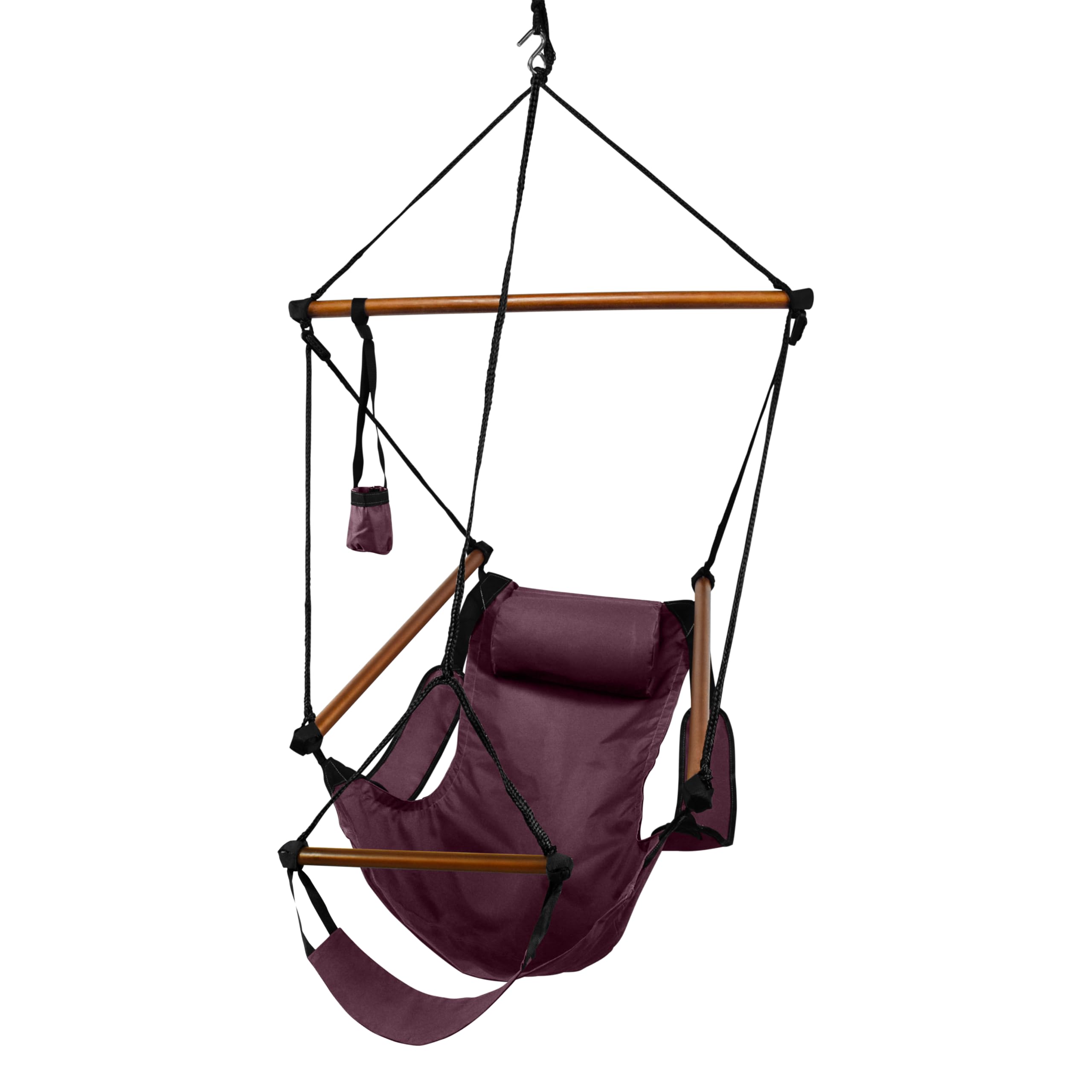 Hammaka Hammocks Original Hanging Air Chair In Burgundy