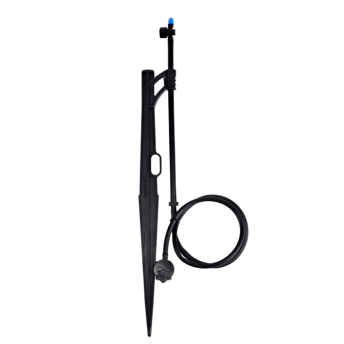 Raindrip 172Cpub Adjustable Flow Bubbler, Non-Pressure Compensating Emitters, 1 Count (Pack Of 1), Black