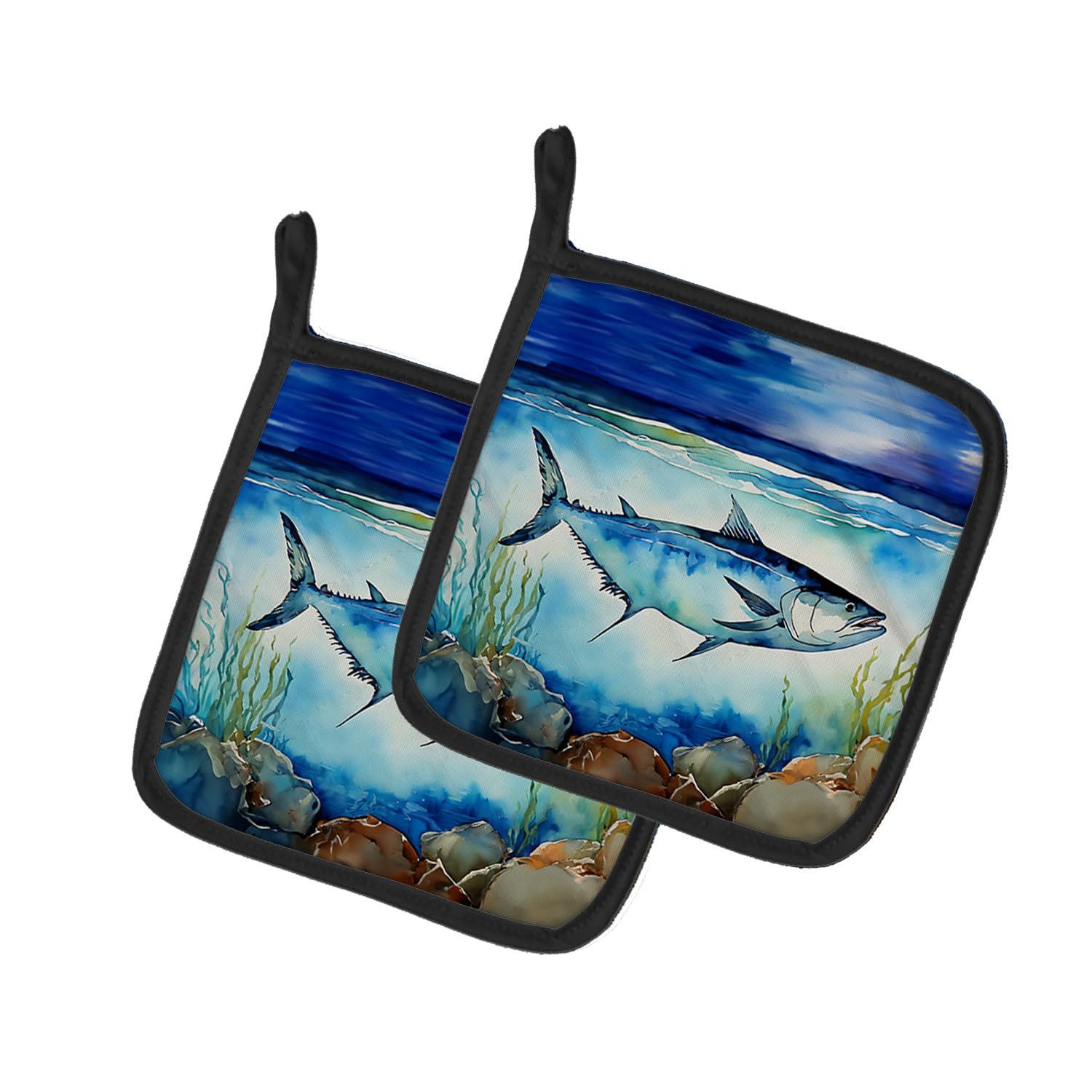 Bluefin Tuna Pair of Pot Holders