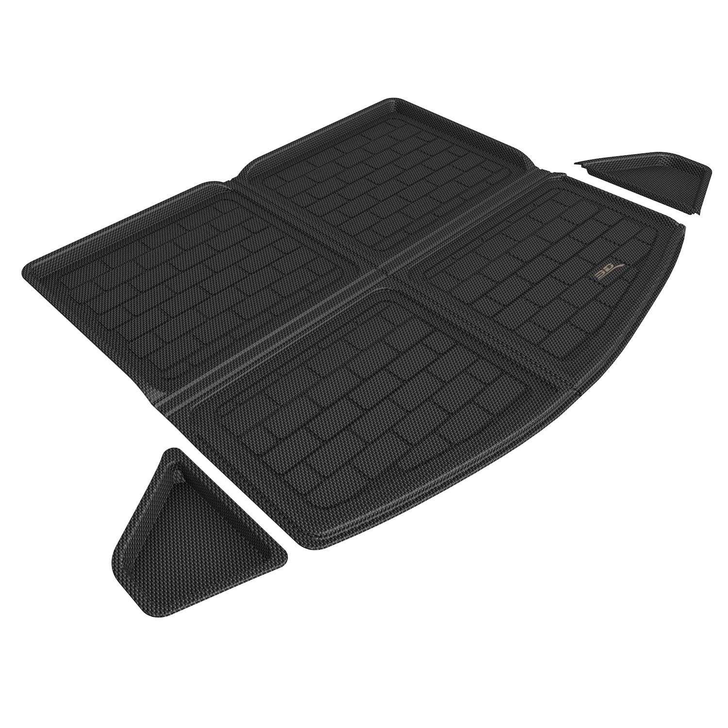 3D MAXpider Compatible with MAZDA CX-5 2022-2025 KAGU BLACK FOLDABLE CARGO LINER