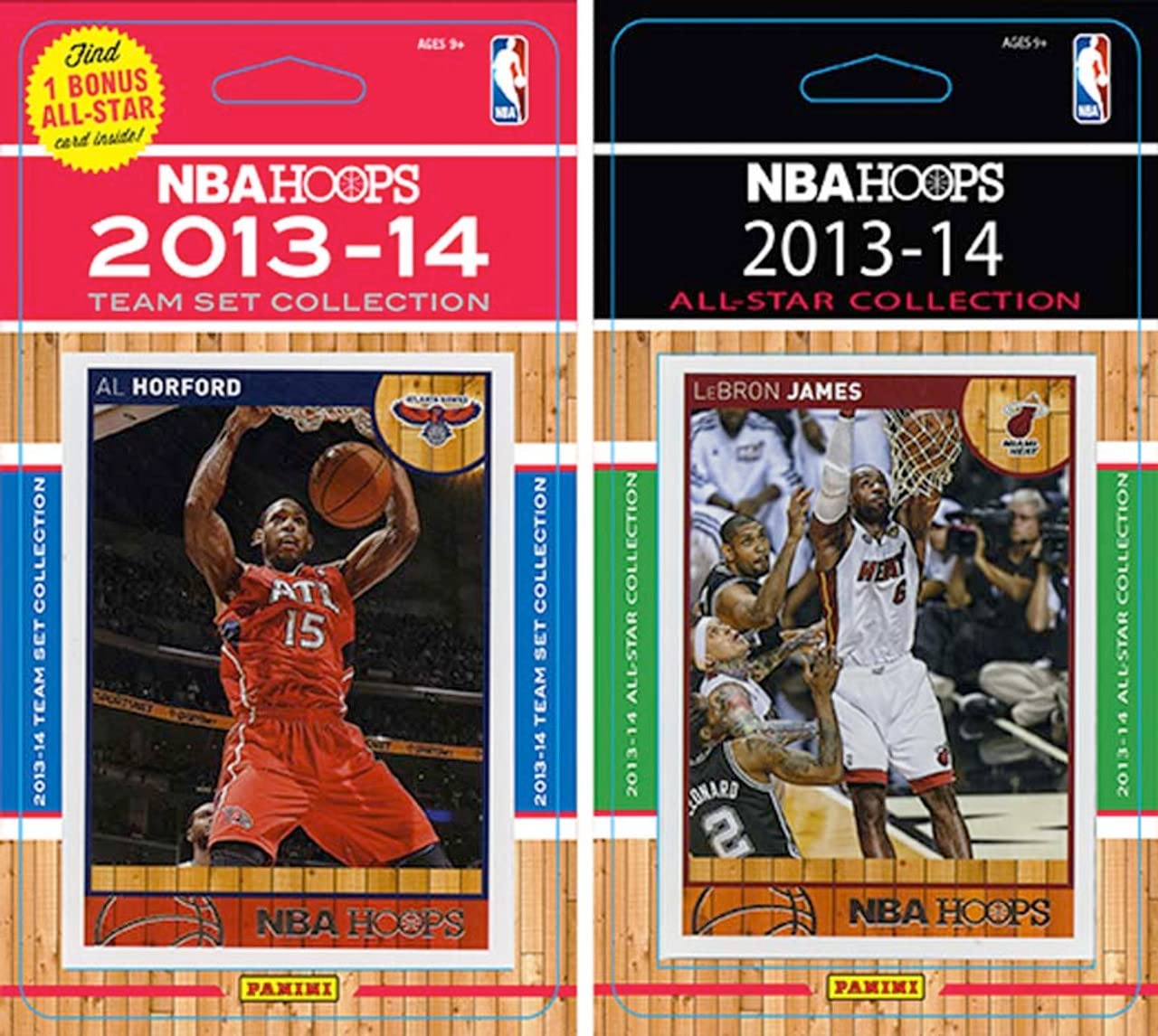 NBA Atlanta Hawks Licensed 2013-14 Hoops Team Set Plus 2013-24 Hoops All-Star Set