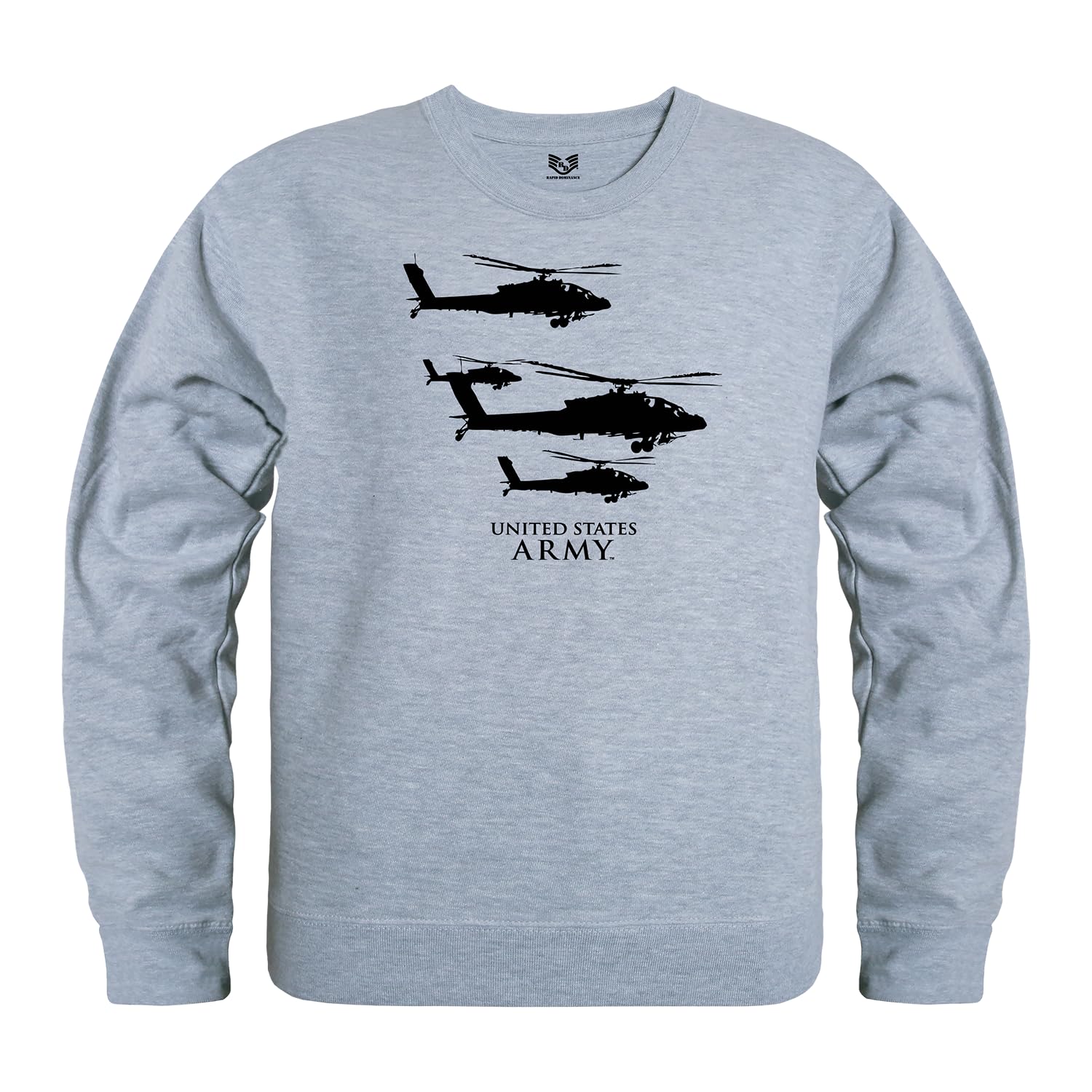 Graphic Crewneck, US Army 21, H.Gry, M