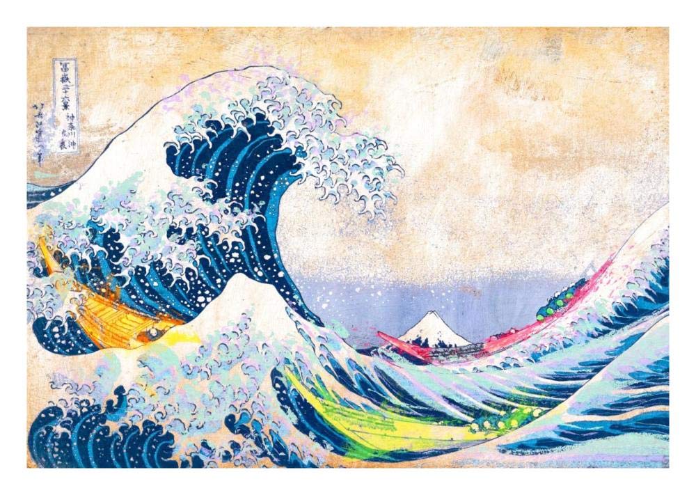 Hokusais Wave 2.0-Paper Art-26x18”