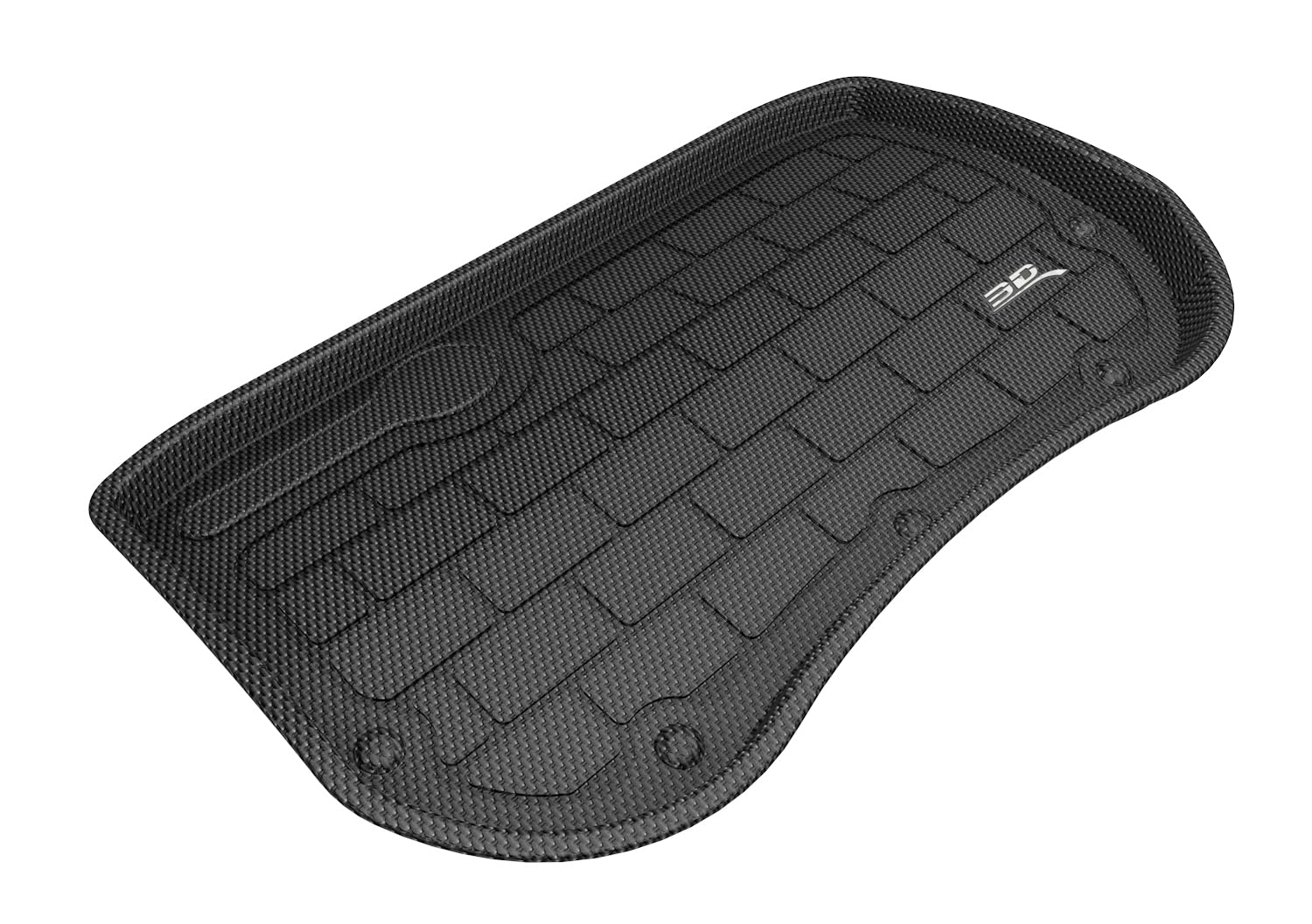 3D MAXpider TESLA MODEL 3 2018-2020 FRONT SMOOTH BASIN KAGU BLACK CARGO LINER
