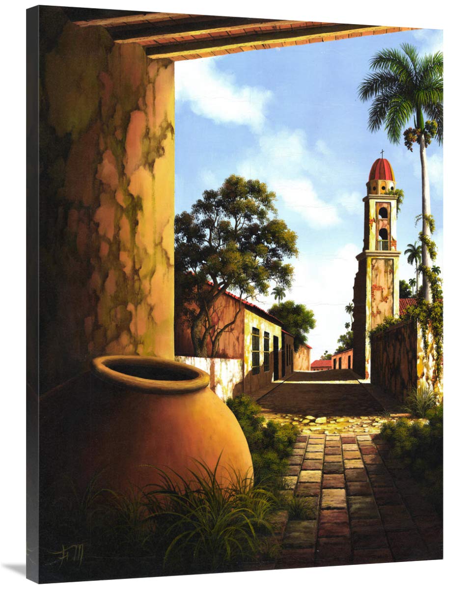 The Courtyard-Canvas Art-30x40”