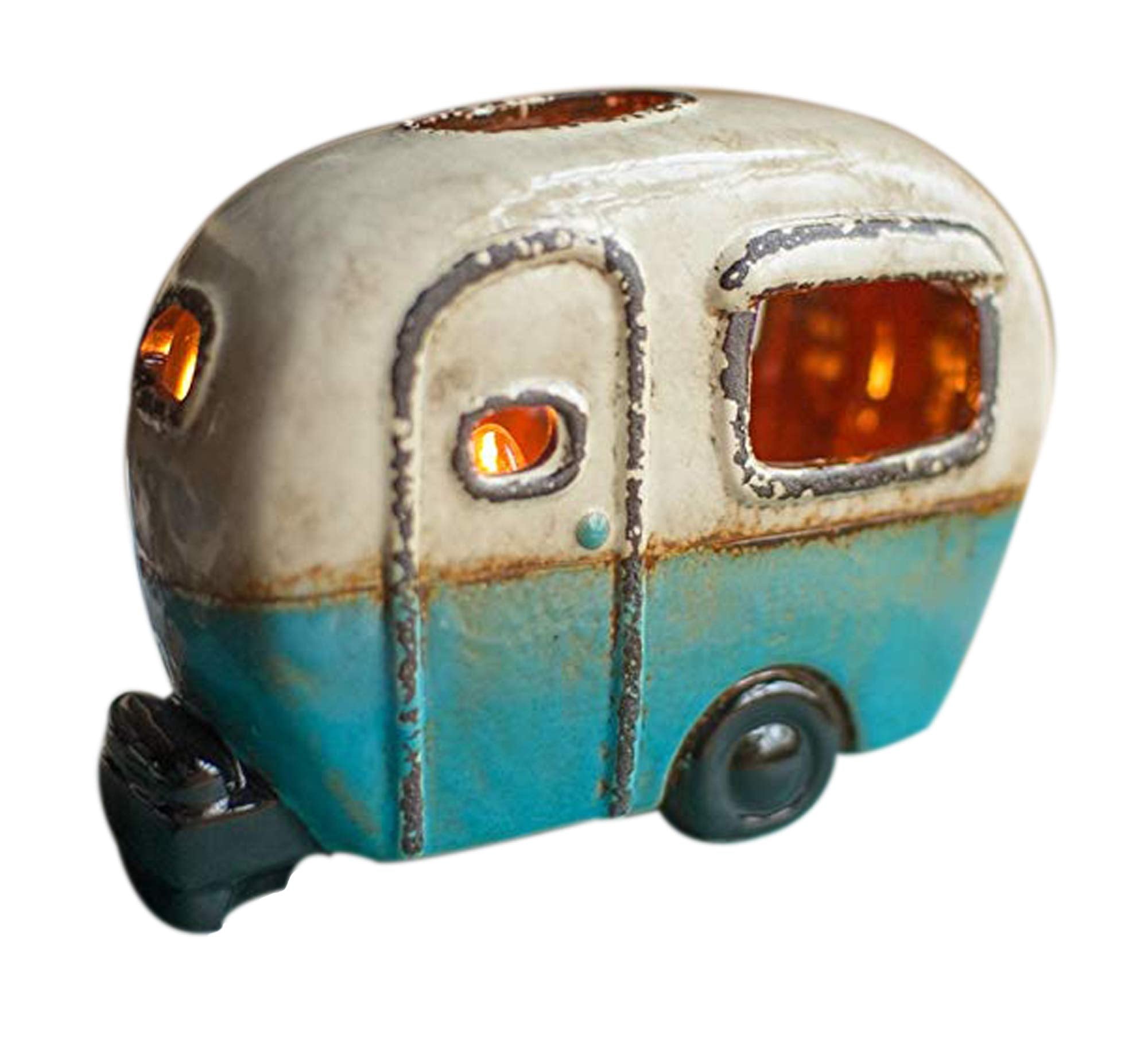 Ceramic Camper Lamp