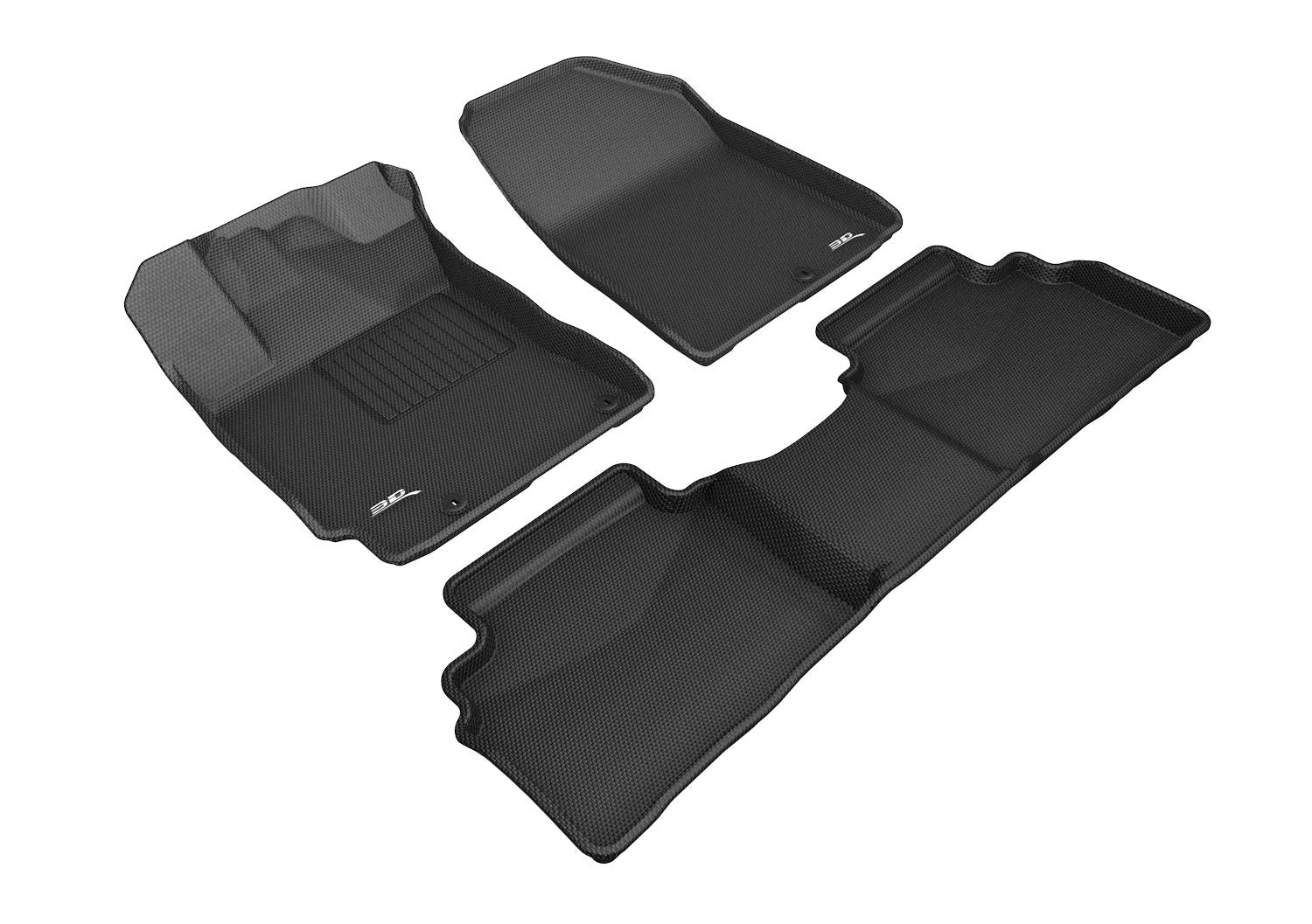 3D MAXpider KIA FORTE 2019-2022 KAGU BLACK R1 R2